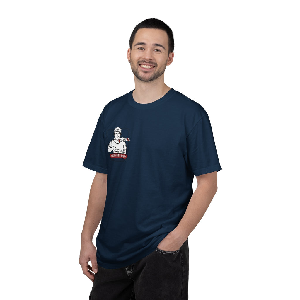 Banter Rivalry Graphic T-Shirt — "You're Going Down" Workwear Tee