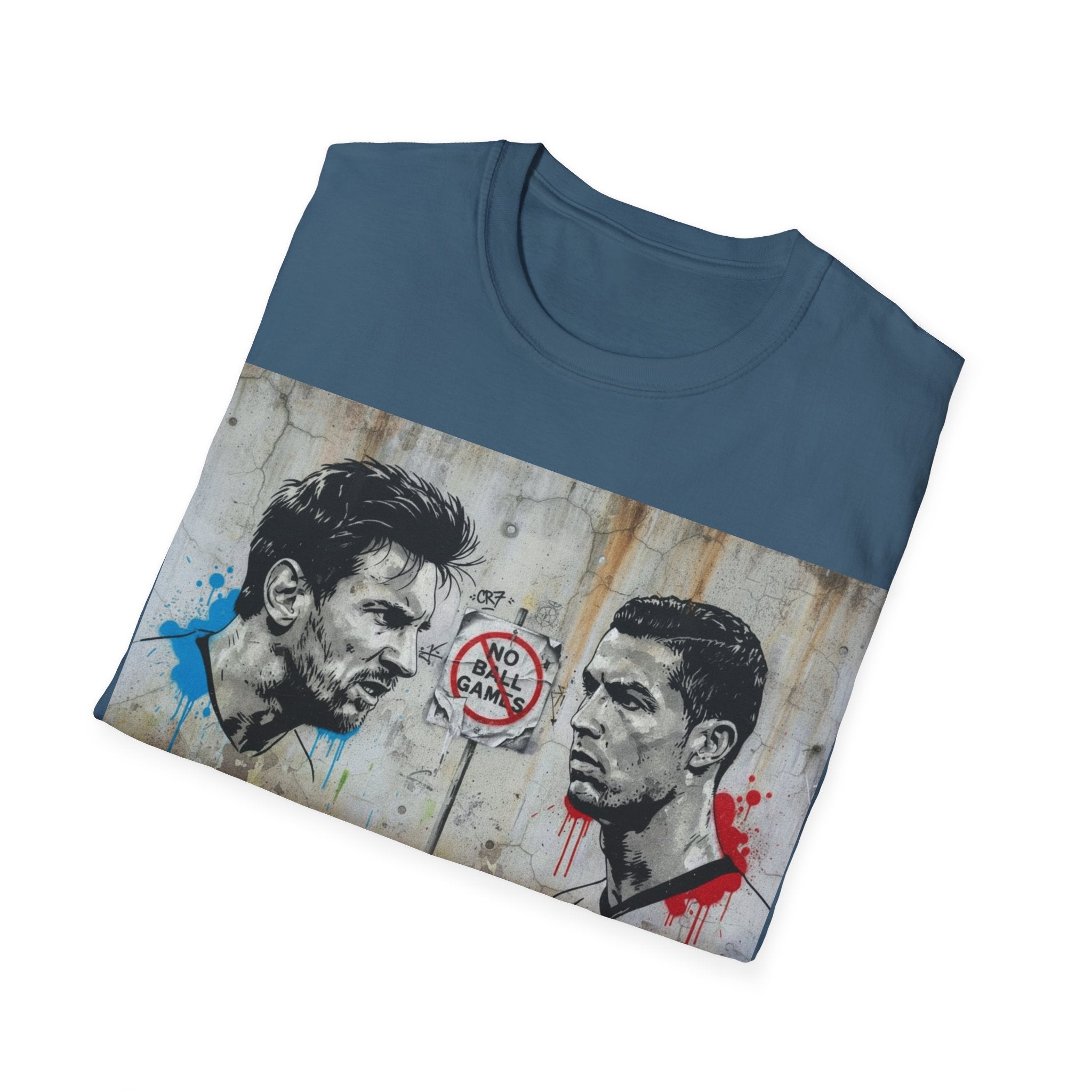 Soccer Rivals Street Art T-Shirt — Graffiti Tee
