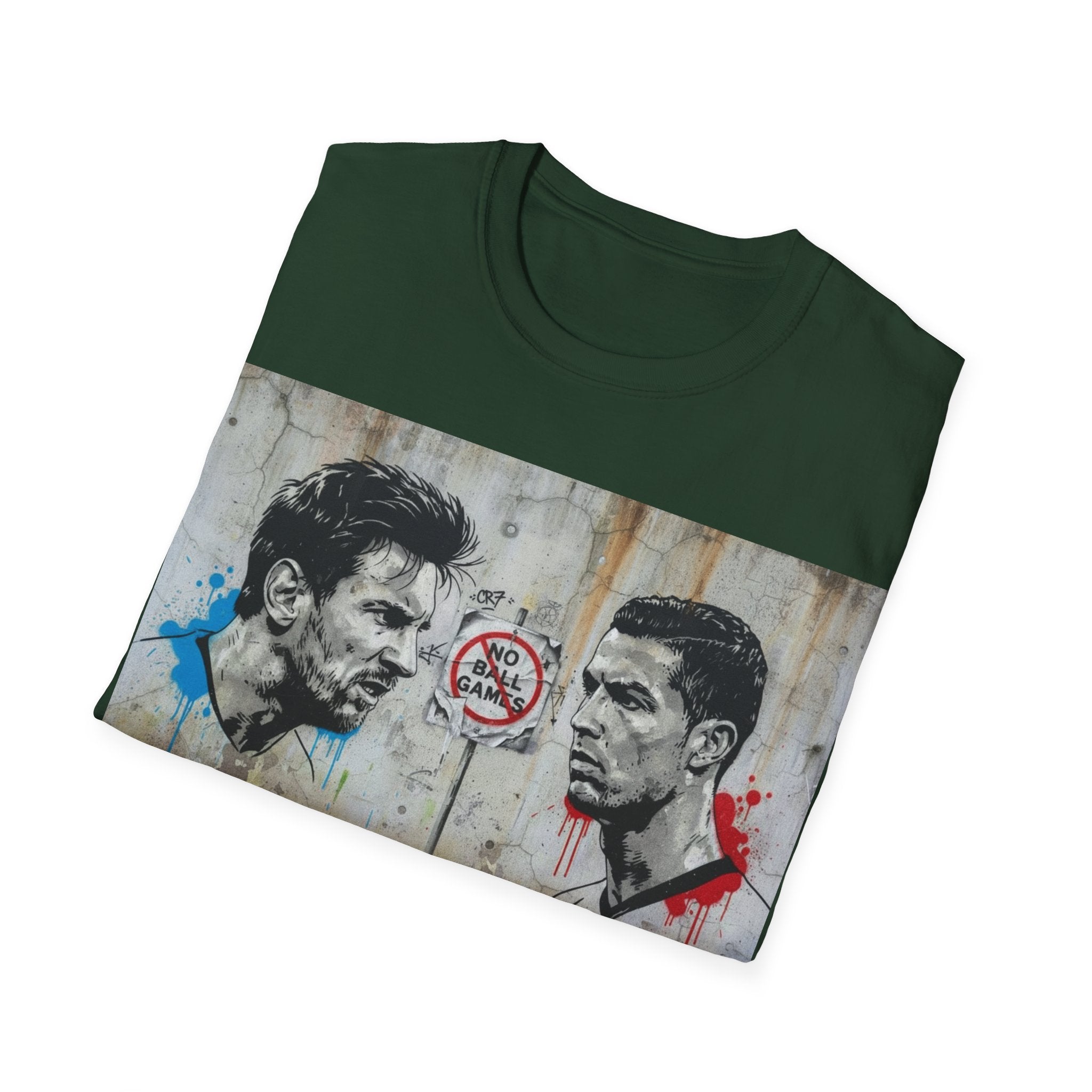 Soccer Rivals Street Art T-Shirt — Graffiti Tee