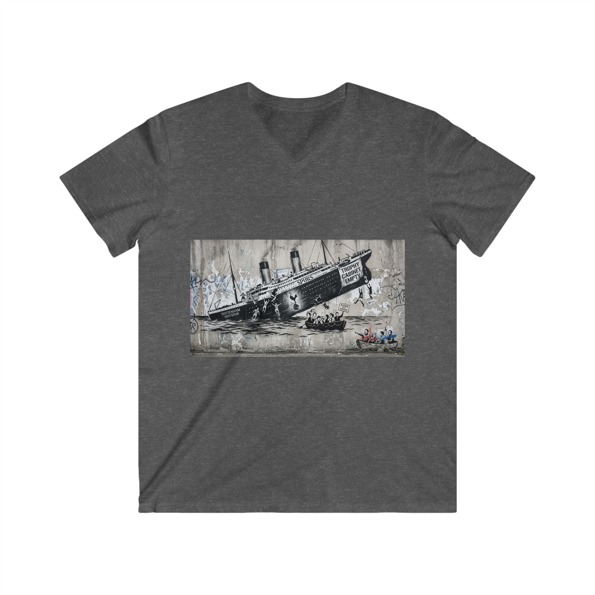 Shipwreck Spurs Graphic V-Neck Tee
