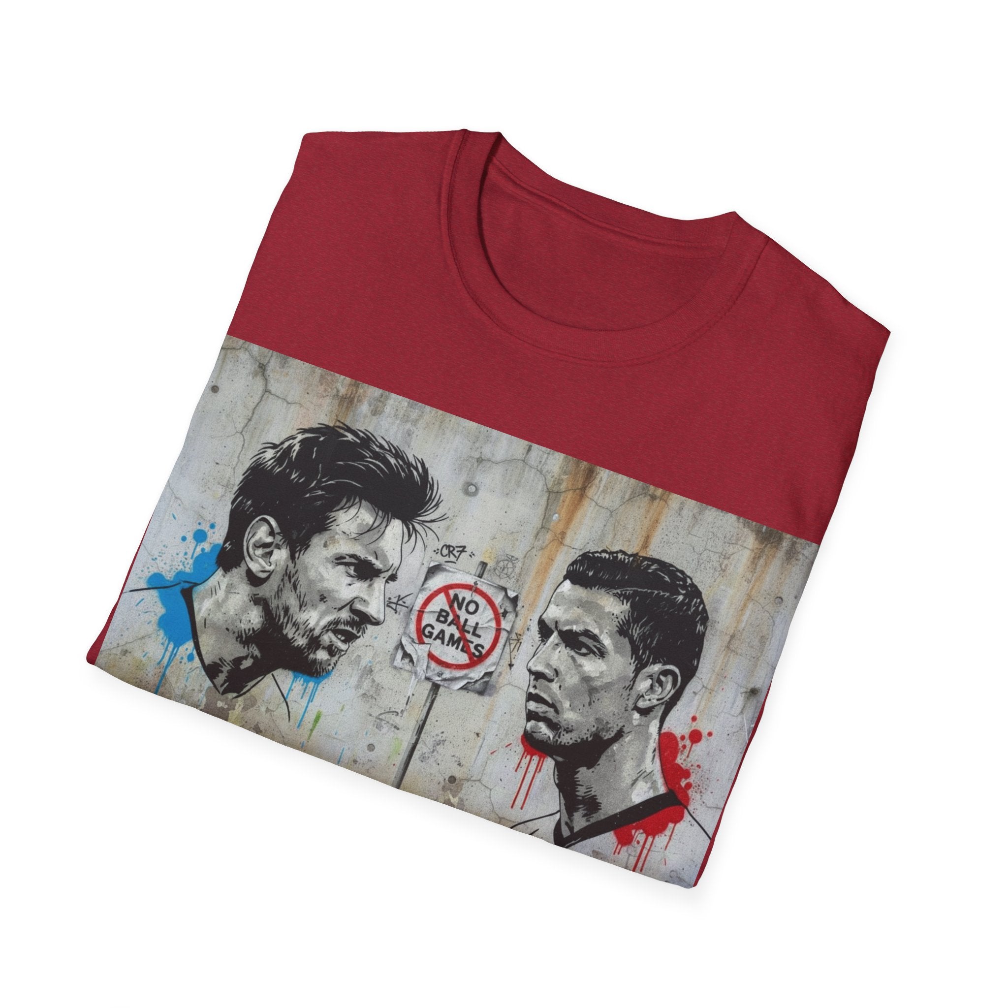 Soccer Rivals Street Art T-Shirt — Graffiti Tee