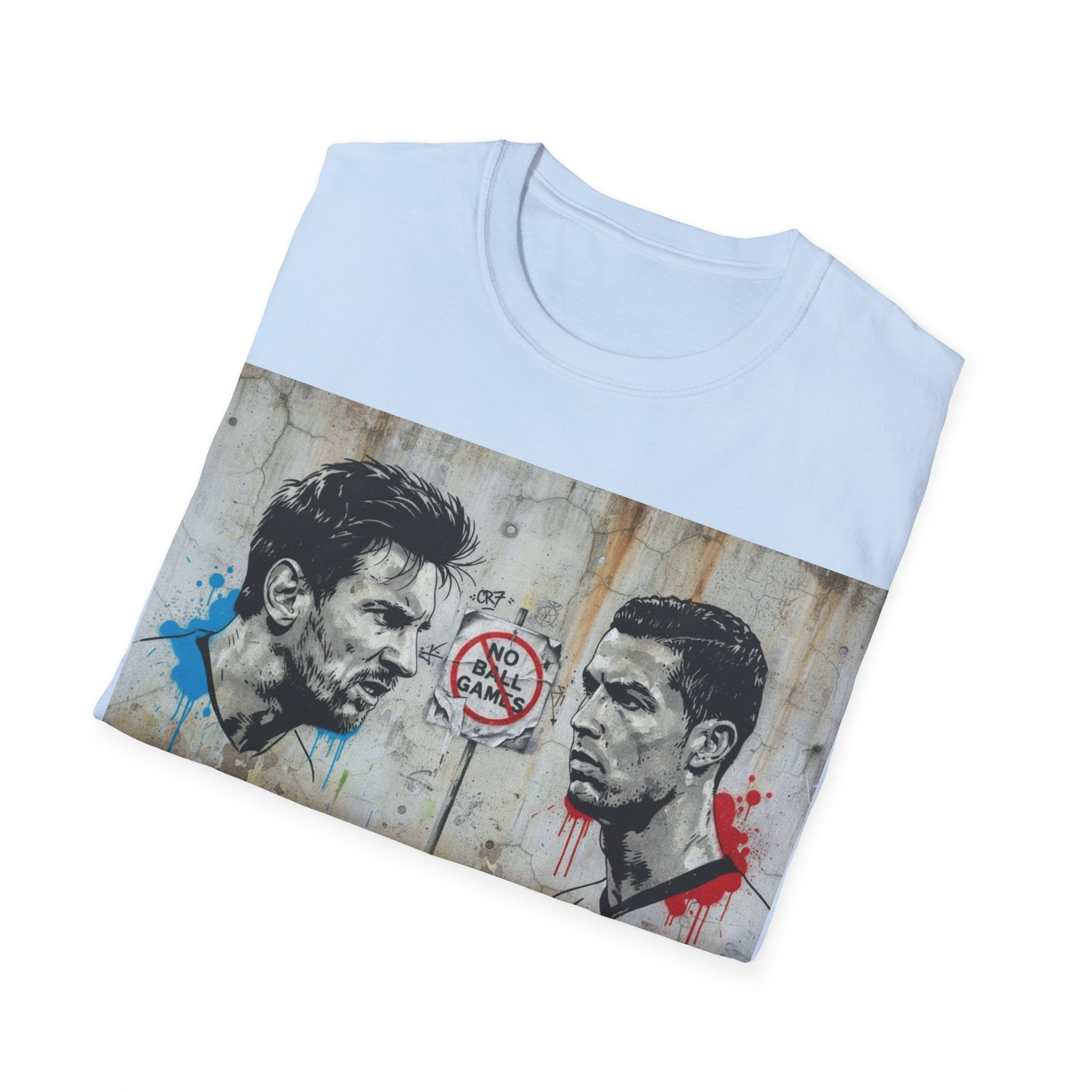 Soccer Rivals Street Art T-Shirt — Graffiti Tee
