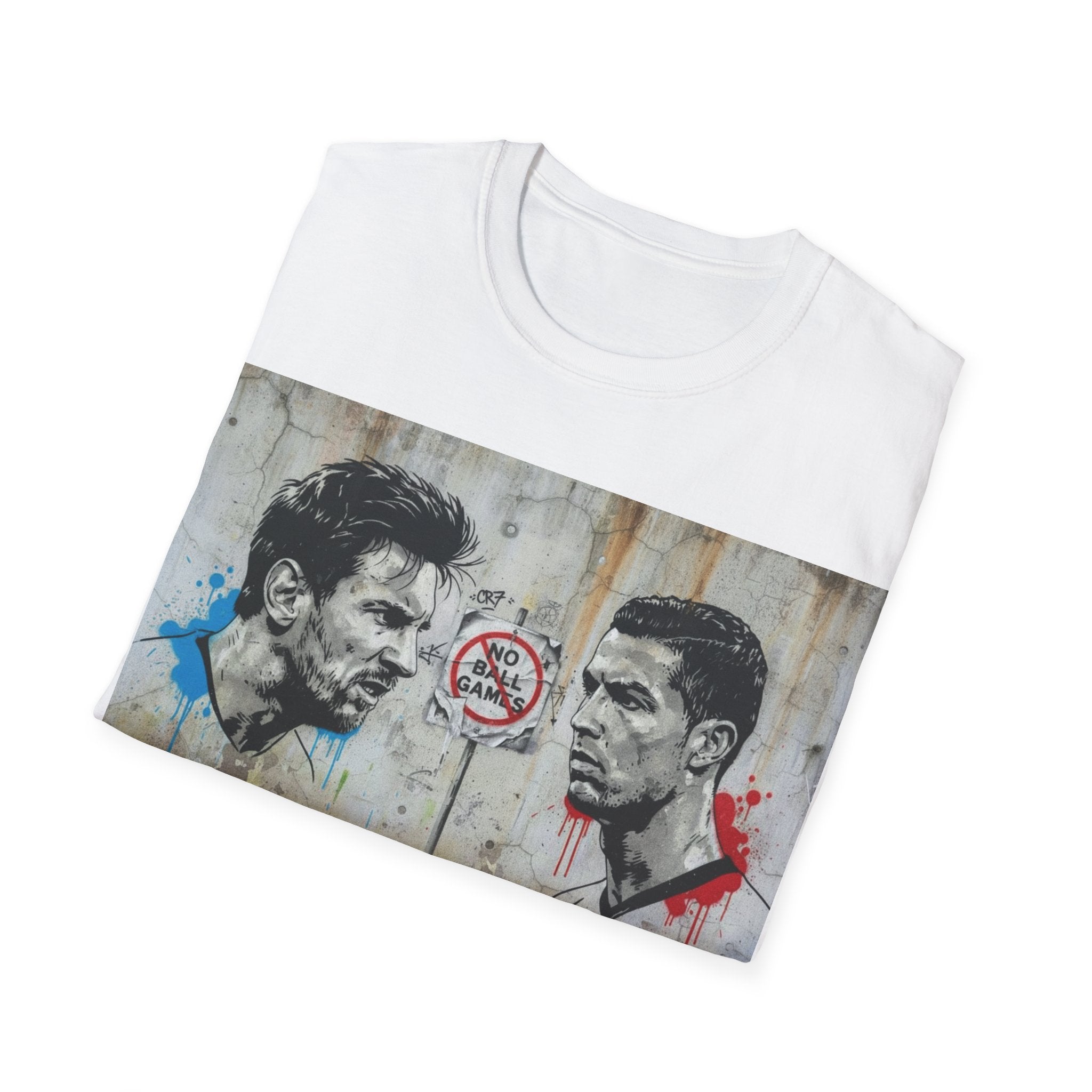 Soccer Rivals Street Art T-Shirt — Graffiti Tee
