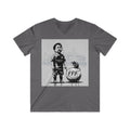 Soccer Kid Graphic Tee – 'FFP' Ball Design V‑Neck