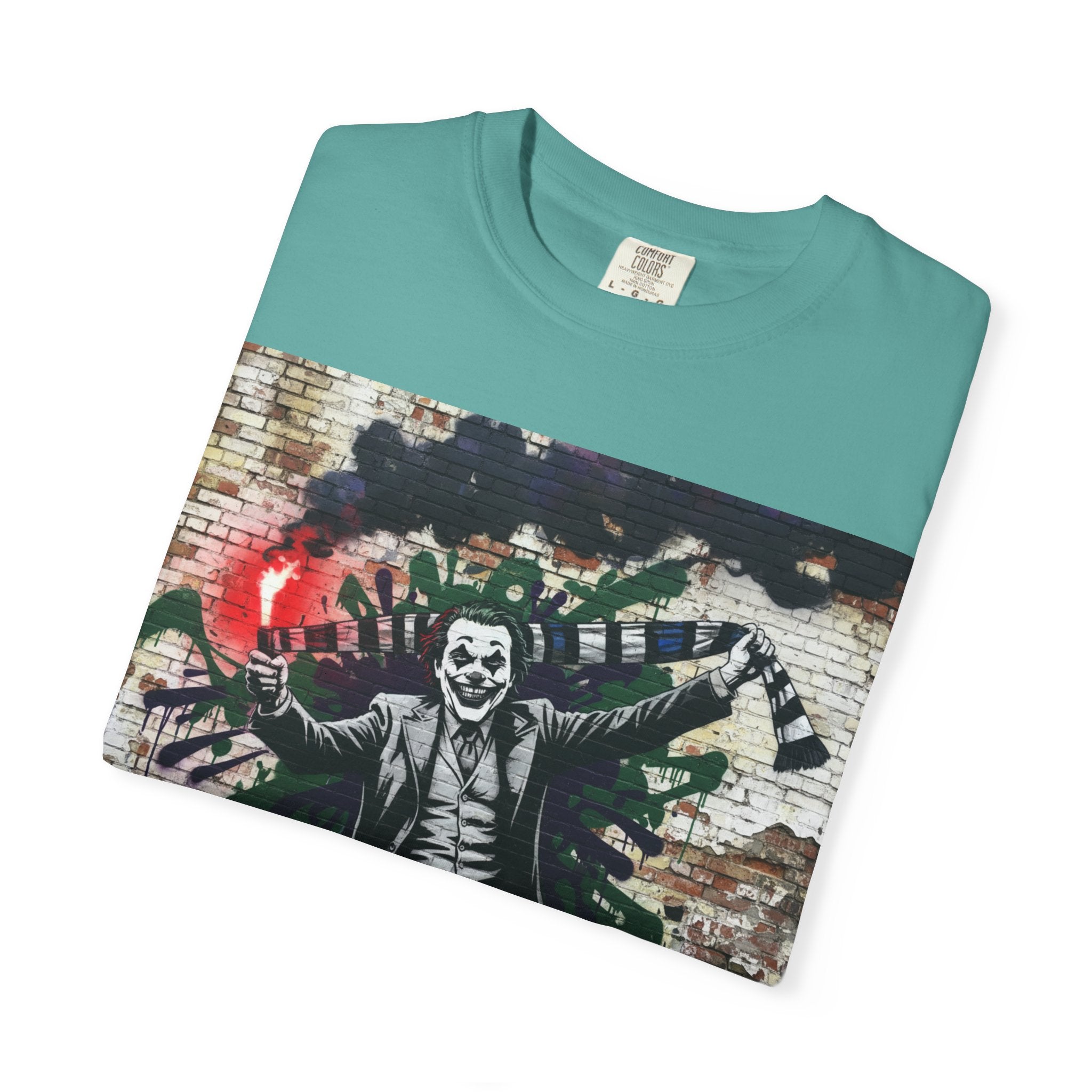 Urban Graffiti Joker Graphic T-Shirt