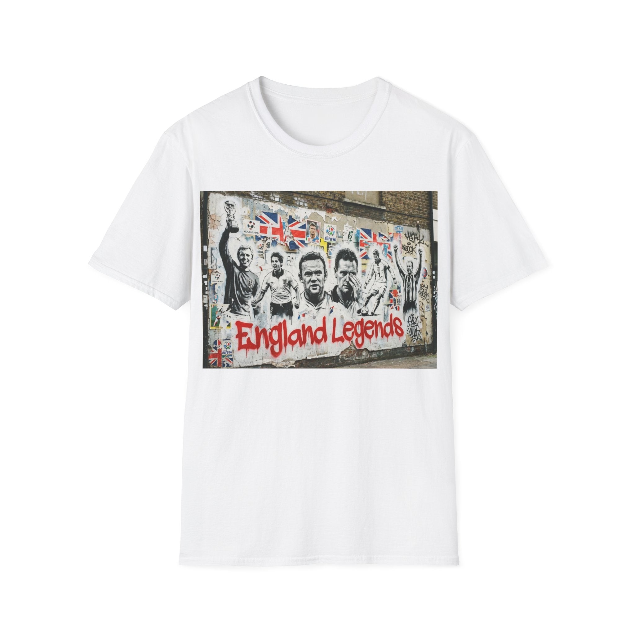 England Legends T-Shirt —  Football Graffiti Tee