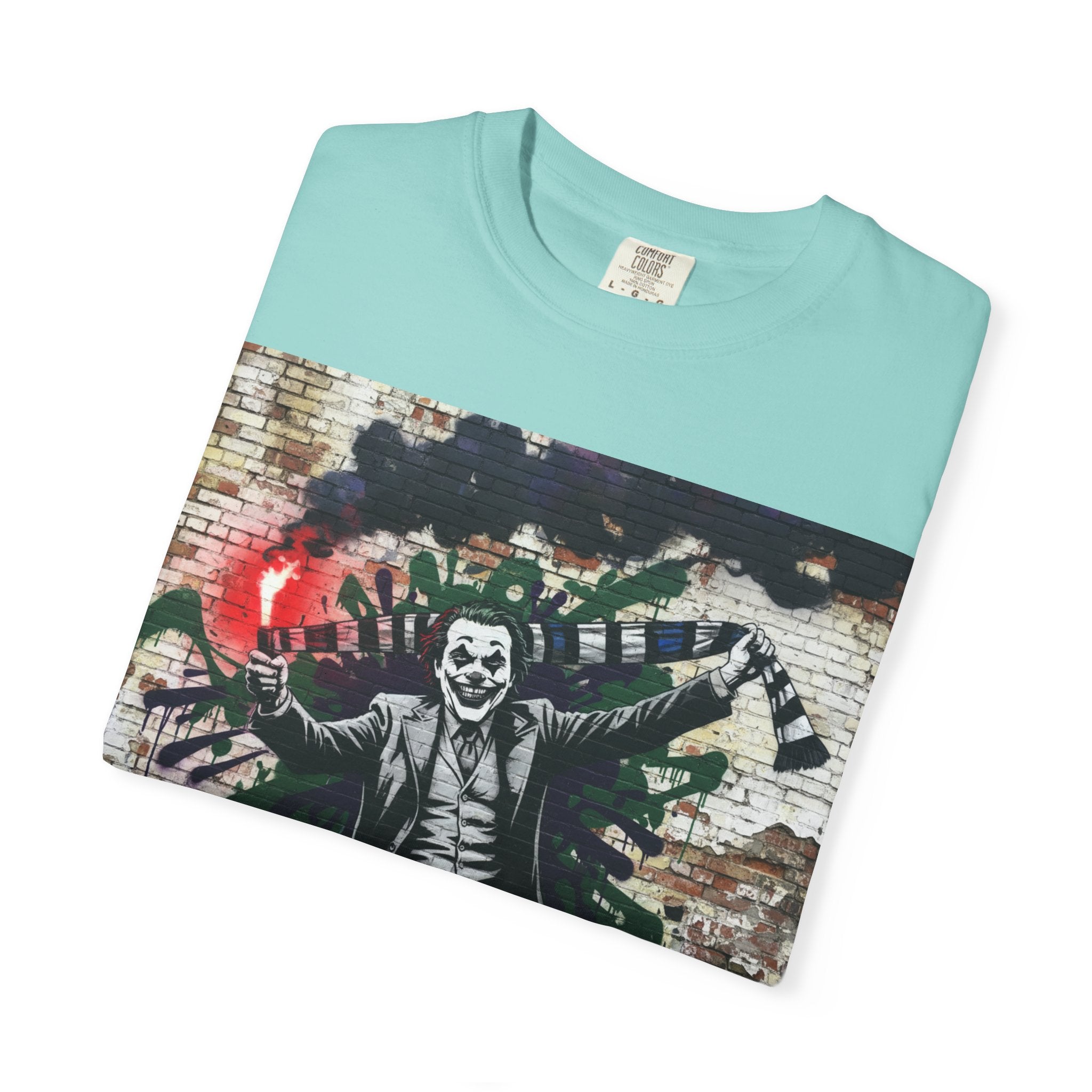 Urban Graffiti Joker Graphic T-Shirt