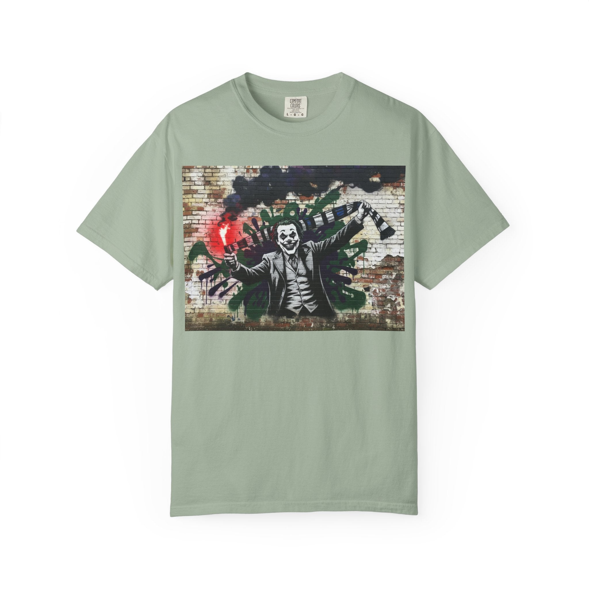 Urban Graffiti Joker Graphic T-Shirt