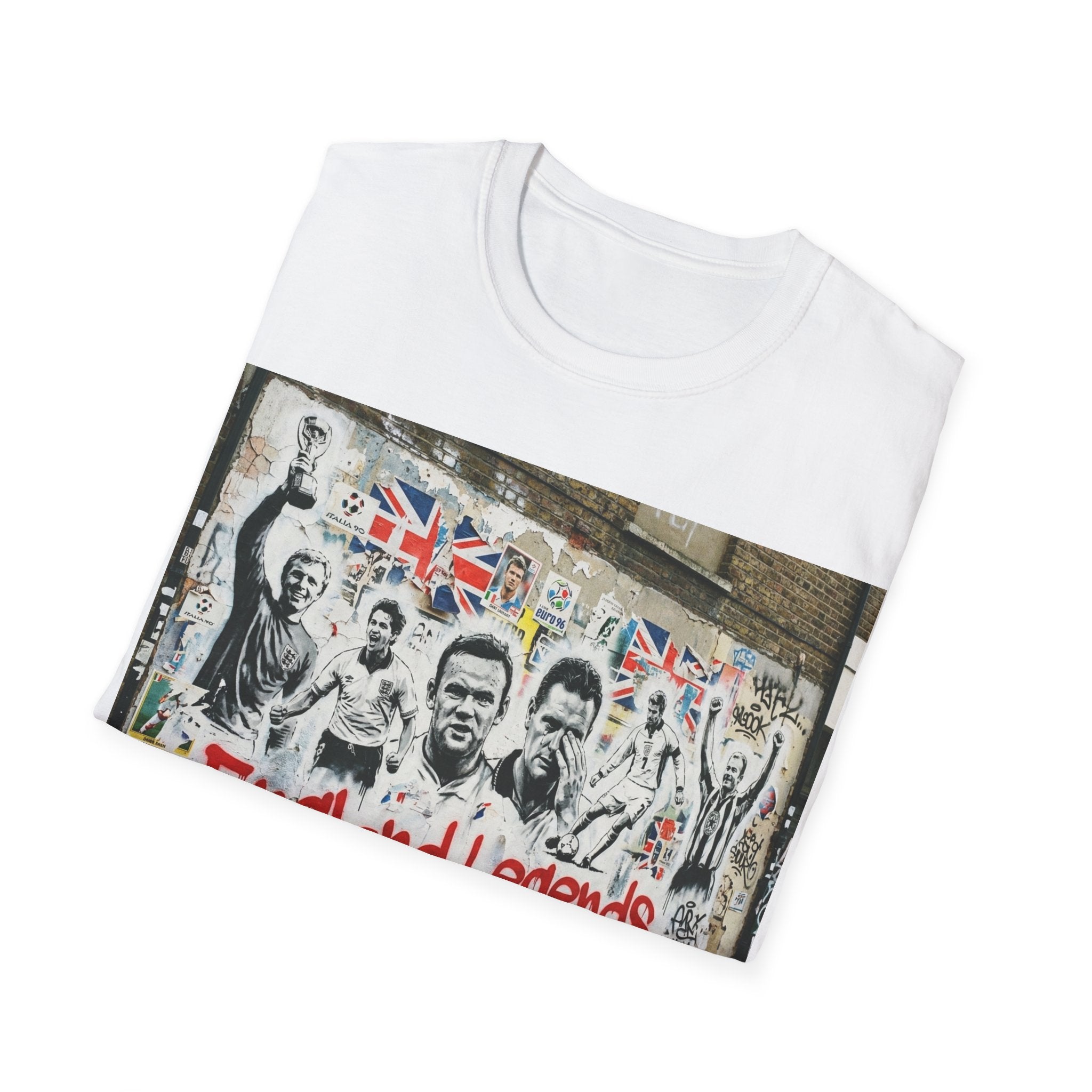 England Legends T-Shirt —  Football Graffiti Tee