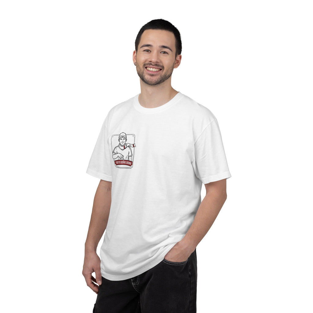 Banter Rivalry Graphic T-Shirt — "You're Going Down" Workwear Tee