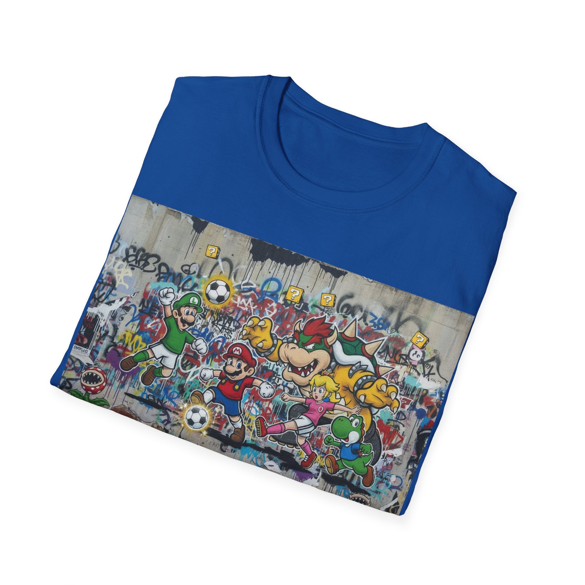 Soccer Mushroom Kingdom Collage T-Shirt