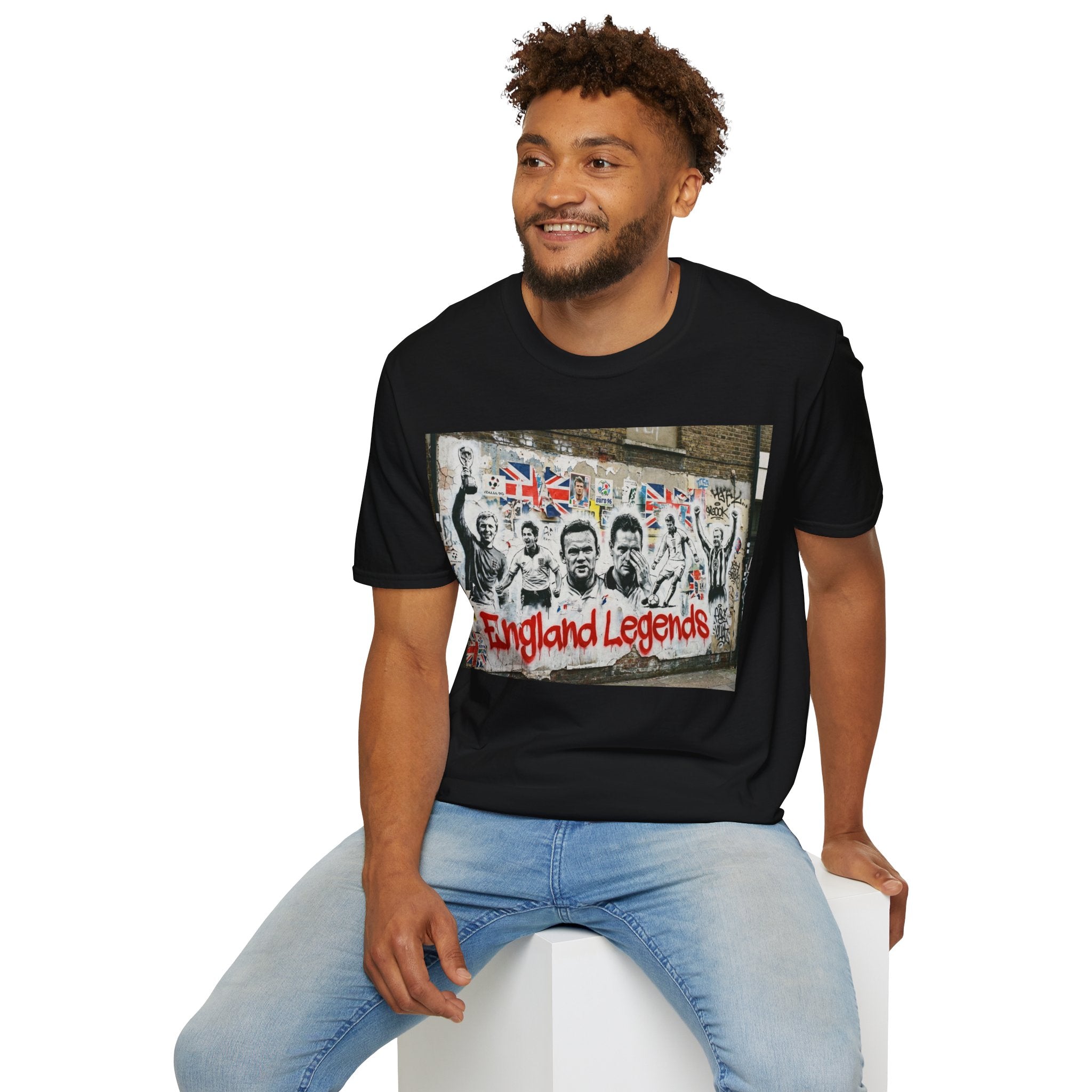 England Legends T-Shirt —  Football Graffiti Tee