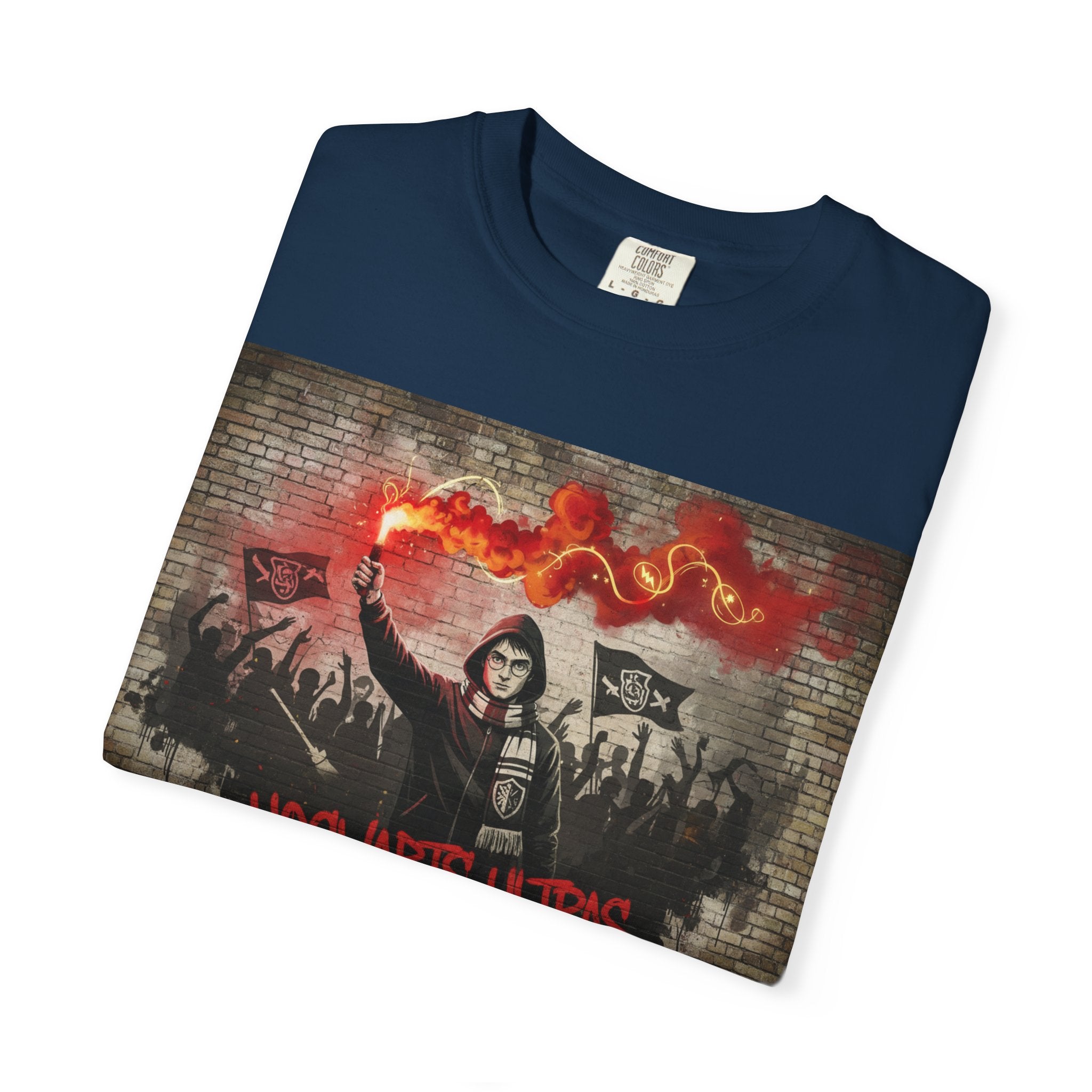 Ultras Fan T-Shirt — 'Hooligans Ultras' Graffiti-Style Soccer Supporter Tee
