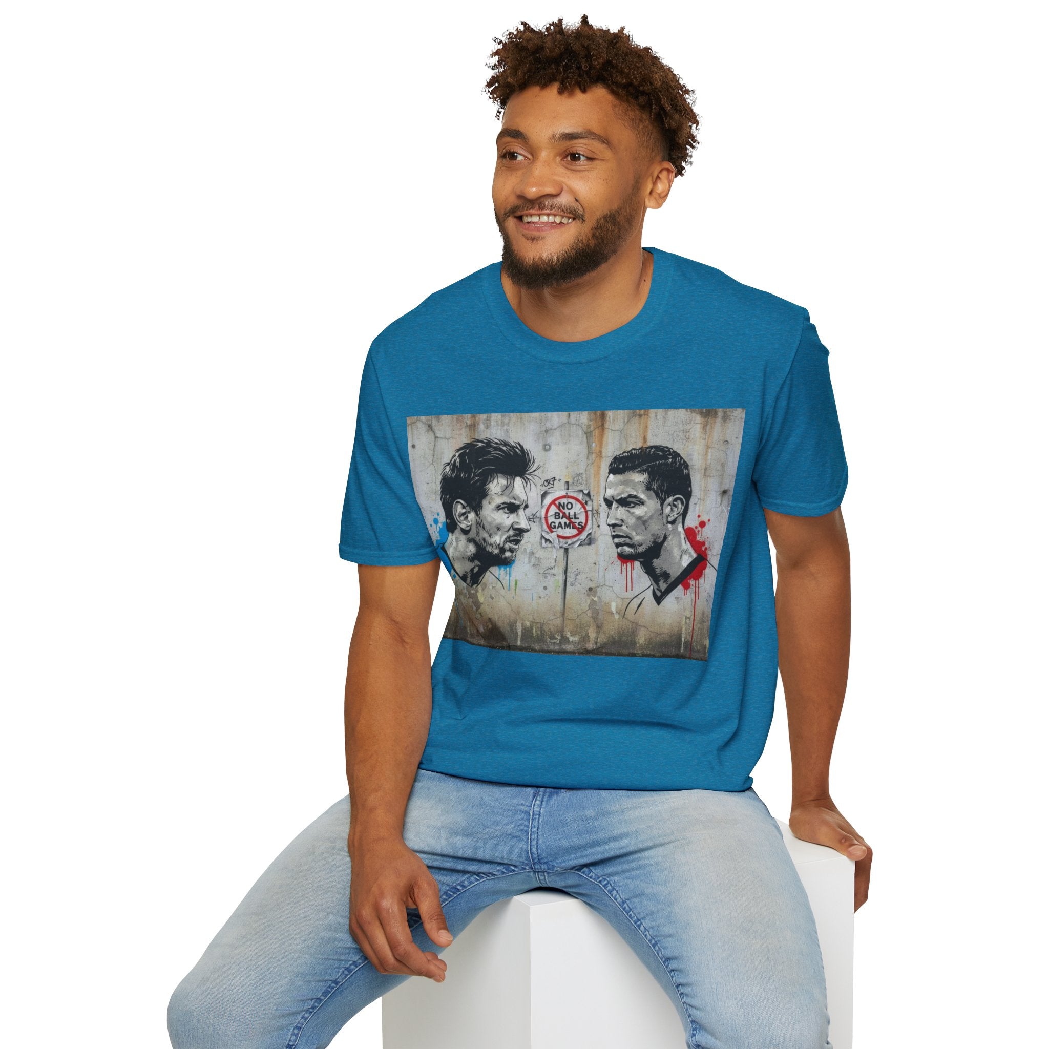 Soccer Rivals Street Art T-Shirt — Graffiti Tee