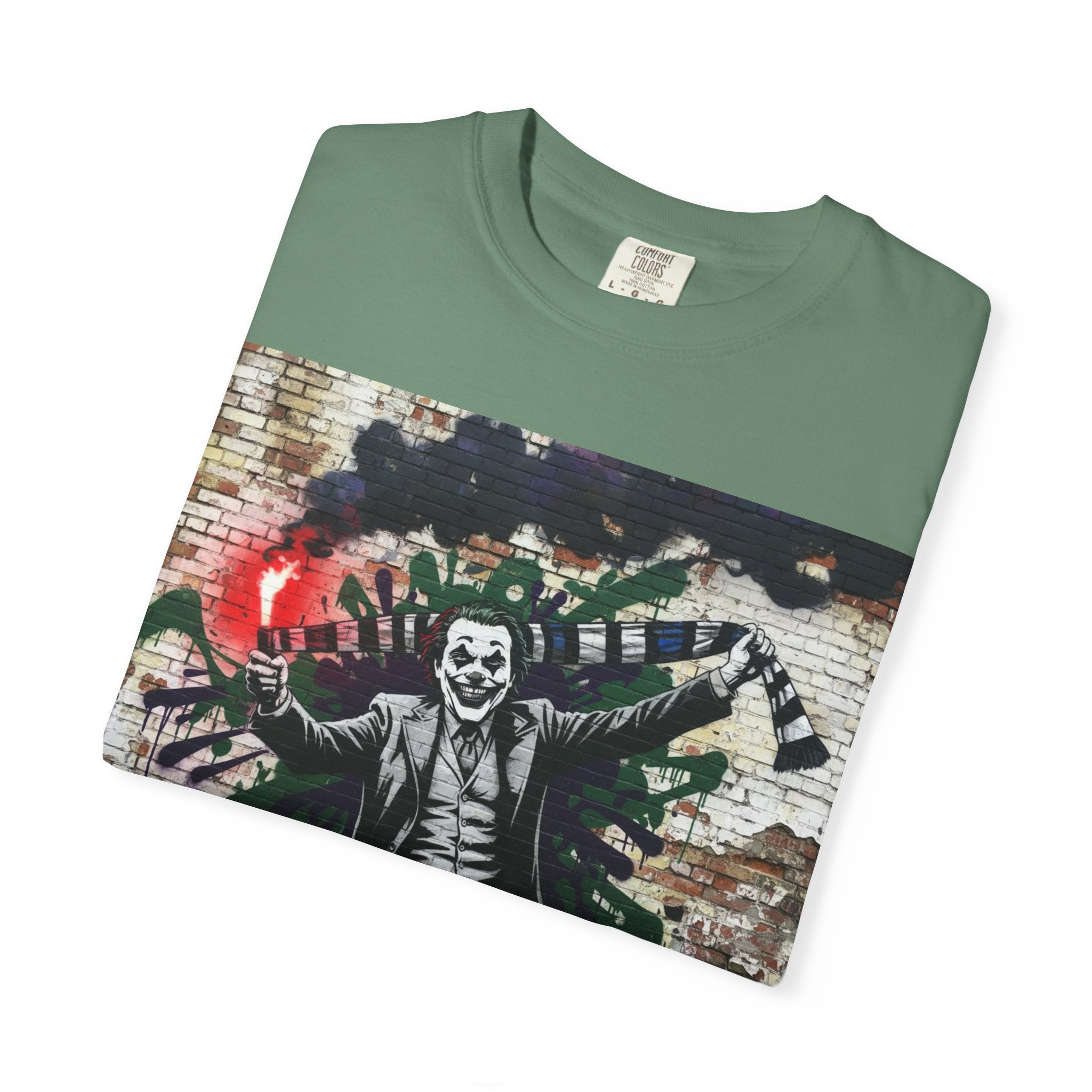 Urban Graffiti Joker Graphic T-Shirt