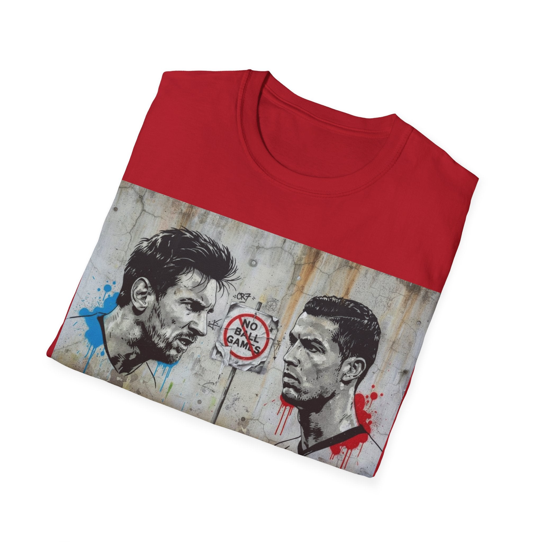 Soccer Rivals Street Art T-Shirt — Graffiti Tee