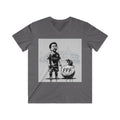 Soccer Kid Graphic Tee – 'FFP' Ball Design V‑Neck