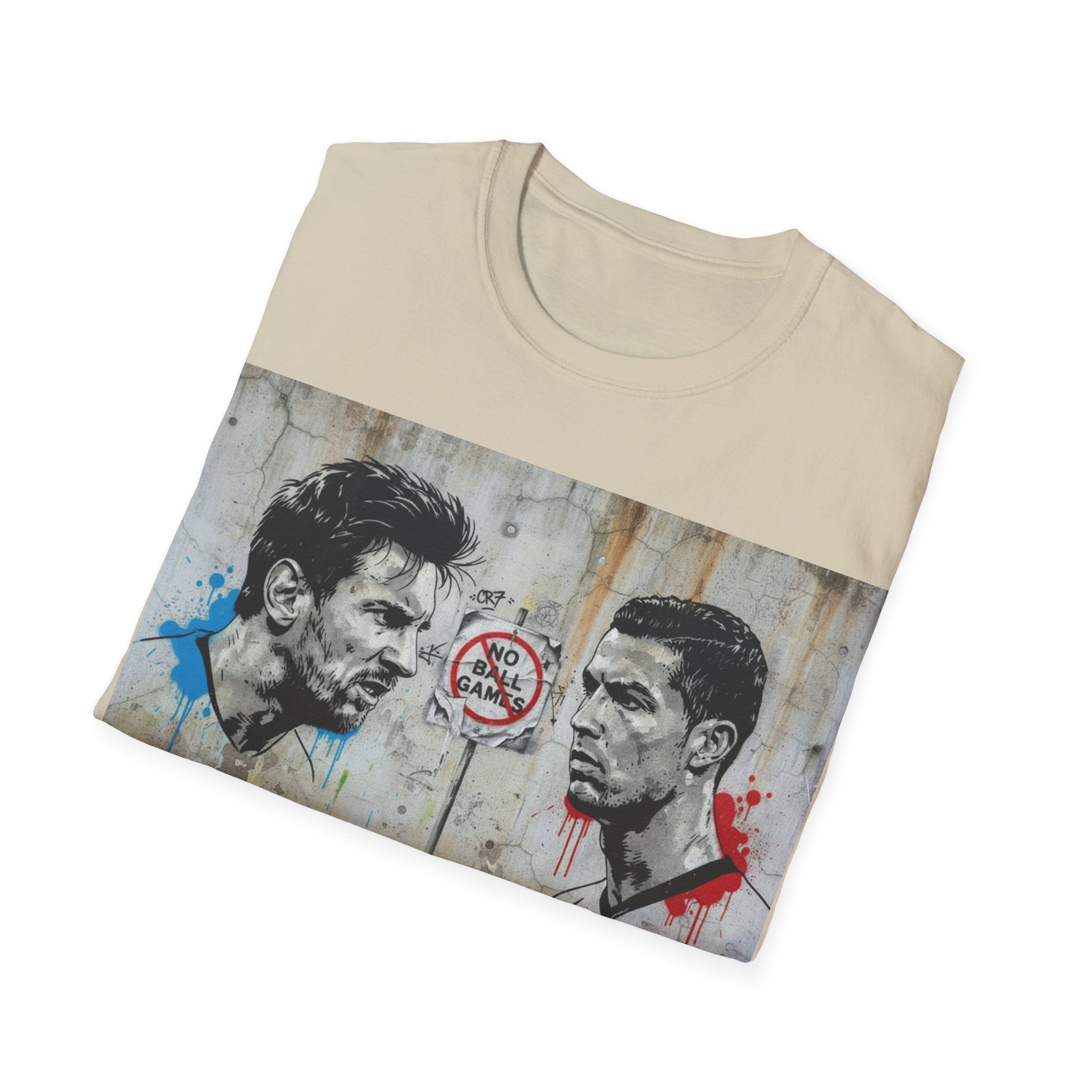 Soccer Rivals Street Art T-Shirt — Graffiti Tee