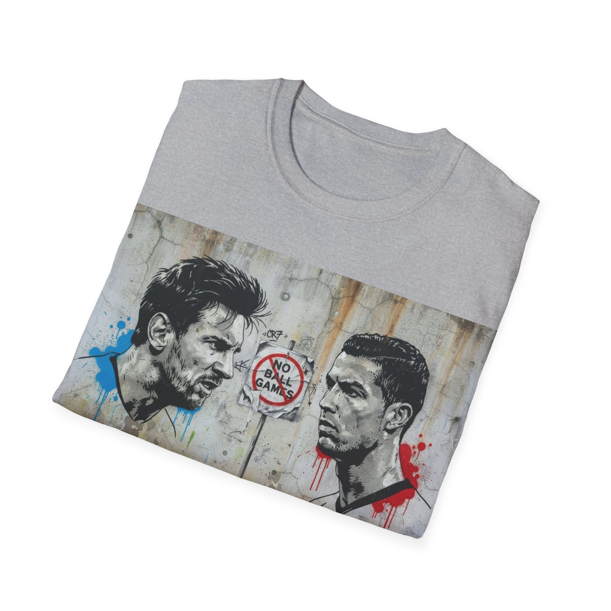 Soccer Rivals Street Art T-Shirt — Graffiti Tee