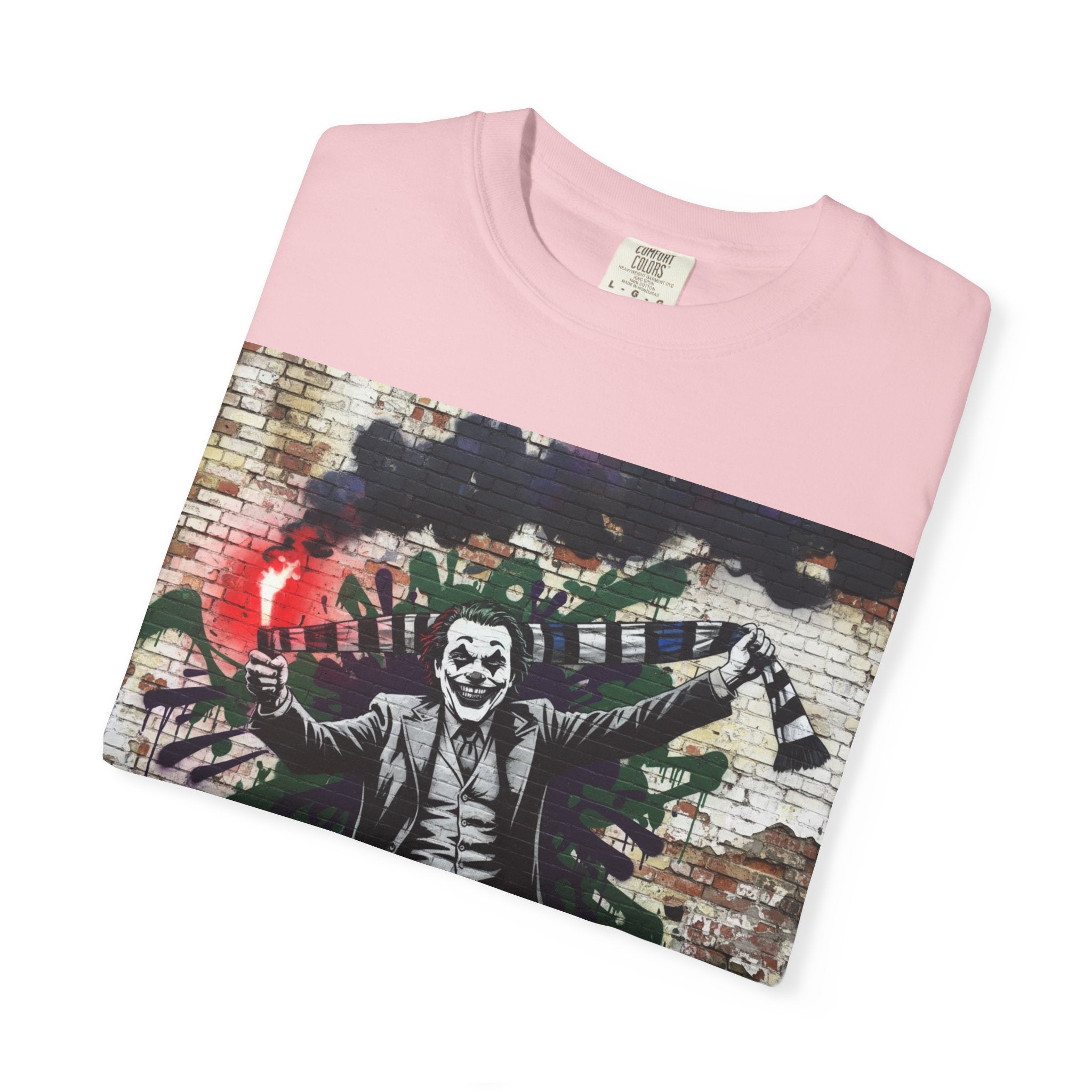 Urban Graffiti Joker Graphic T-Shirt