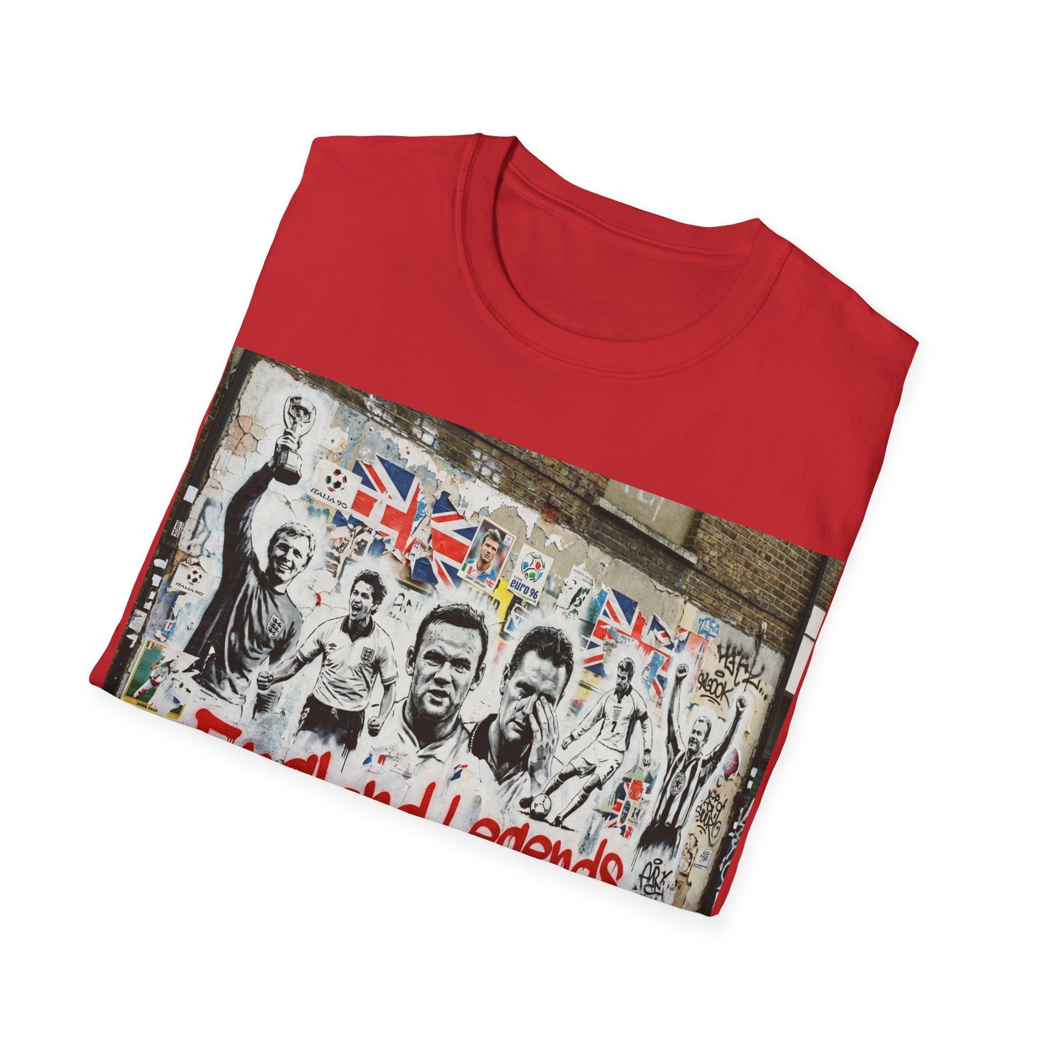 England Legends T-Shirt —  Football Graffiti Tee