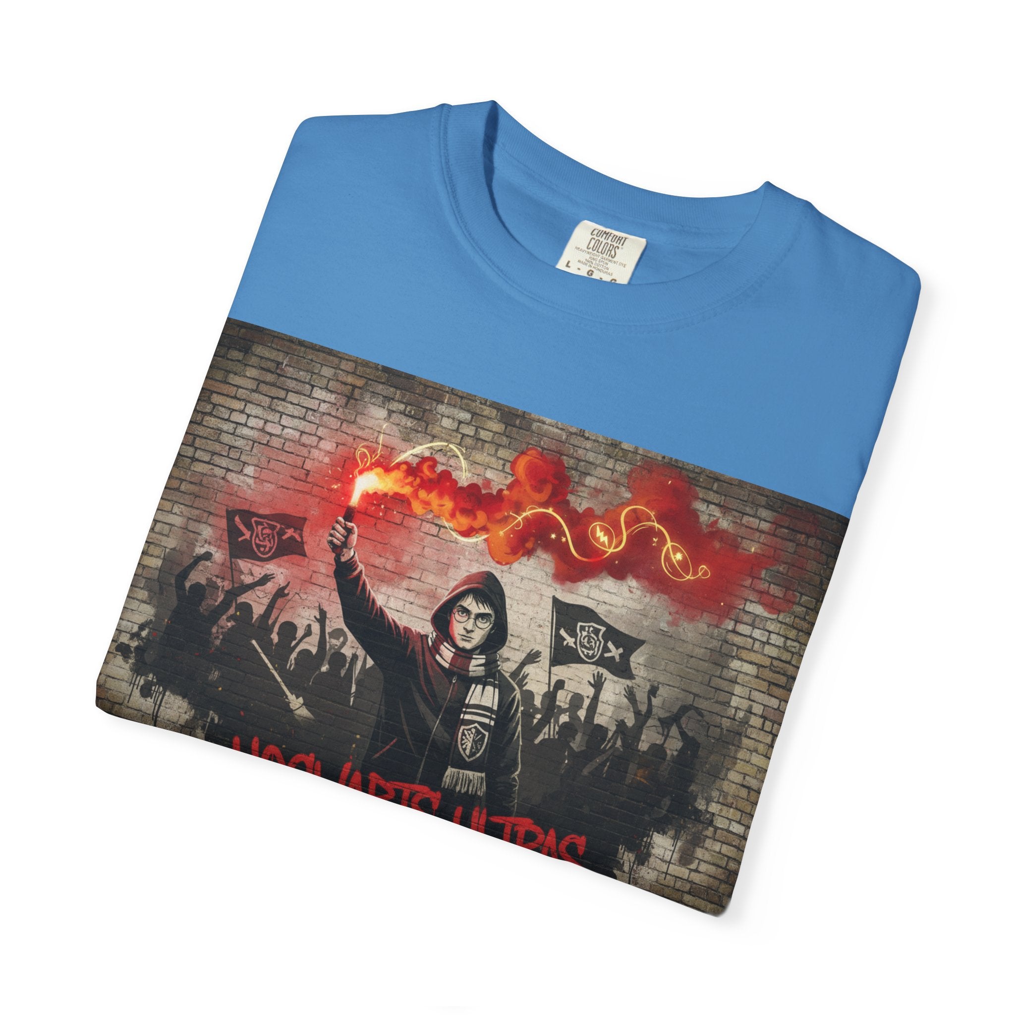 Ultras Fan T-Shirt — 'Hooligans Ultras' Graffiti-Style Soccer Supporter Tee