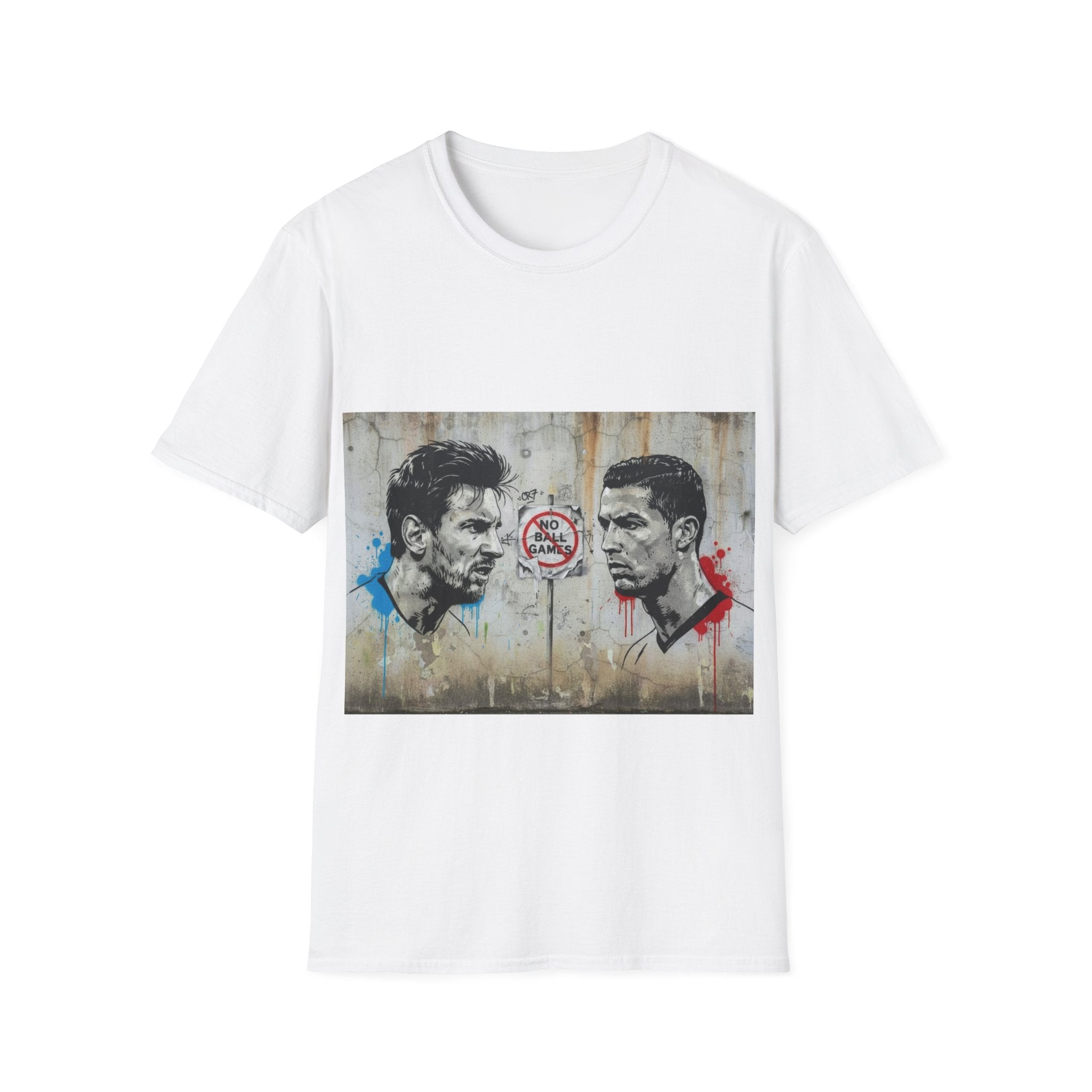 Soccer Rivals Street Art T-Shirt — Graffiti Tee