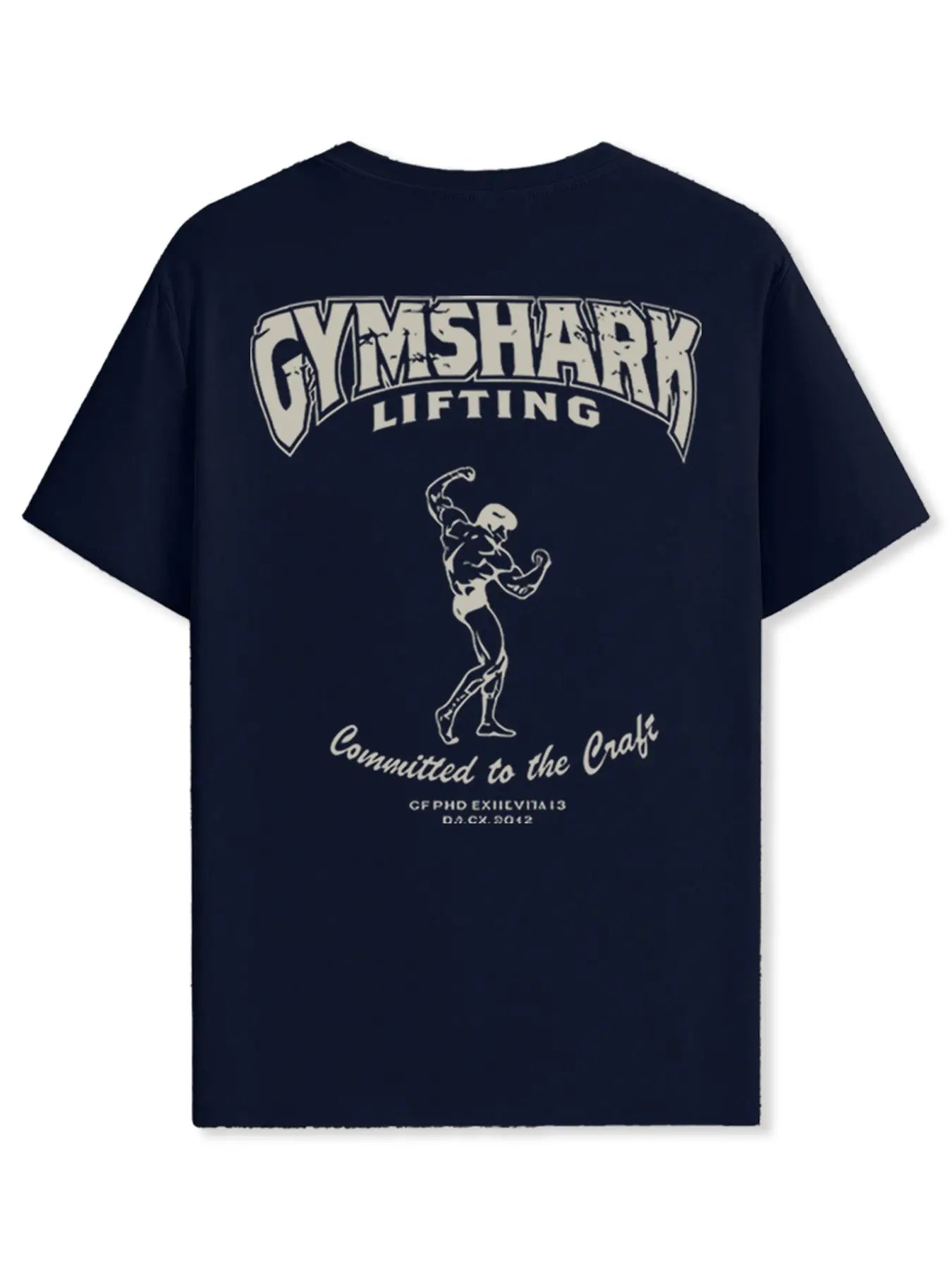 Men'S Fitted Heavyweight Gym Workout Tee, Vintage Hip Hop Style Top for Summer, Perfect for Fitness Enthusiasts