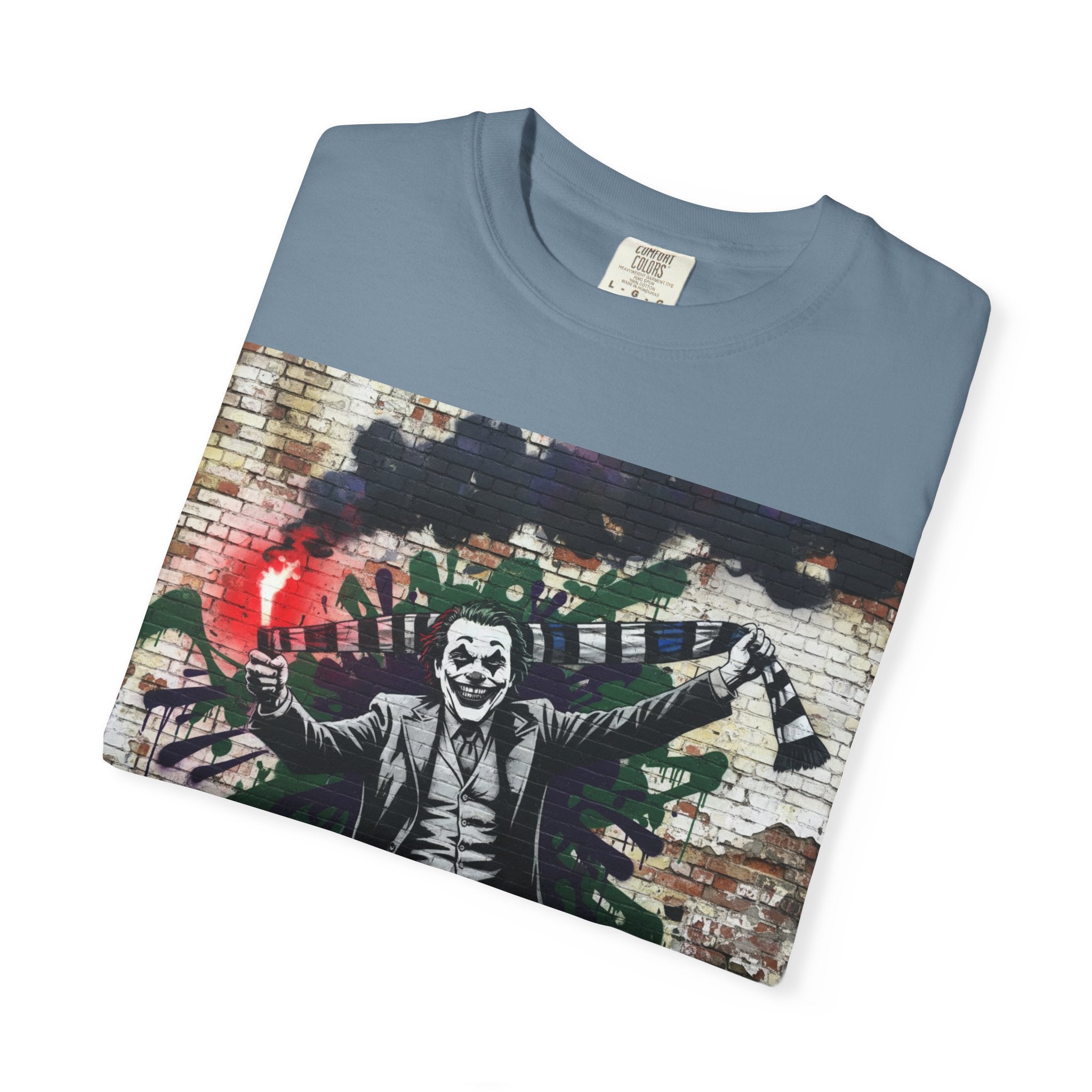 Urban Graffiti Joker Graphic T-Shirt