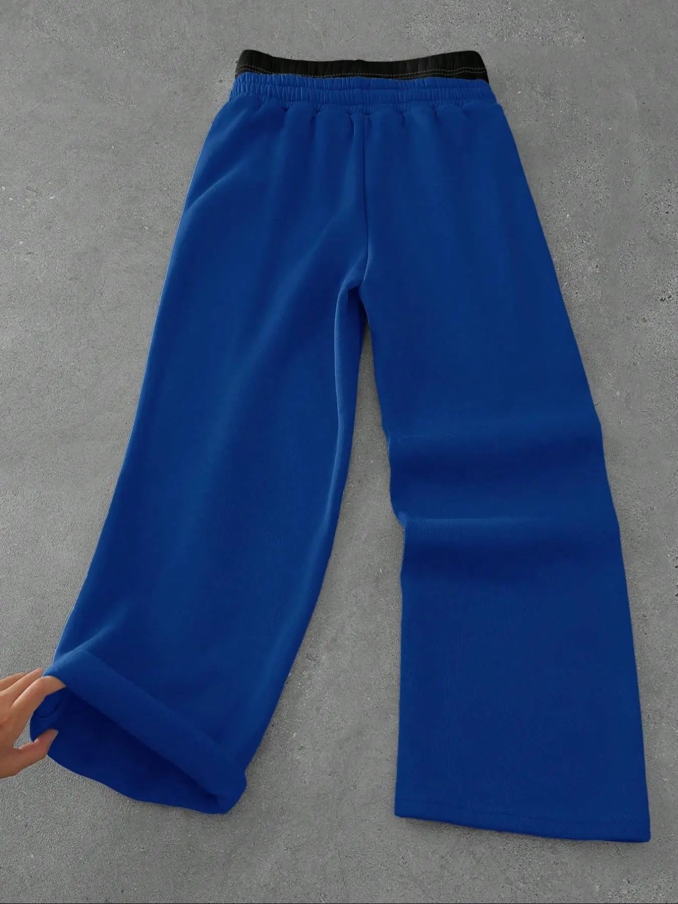 Men'S Solid Color Drawstring Waist Sweatpants, Loose Casual Comfy Pants for Daily Wear, Woven Bottoms, Casual Beach Pants