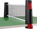 Retractable Table Tennis Net Replacement, Ping Pong Net and Post with PVC Storage Bag, 6 Feet(1.8M, Fits Tables up to 2.0 Inch 5.0 Cm