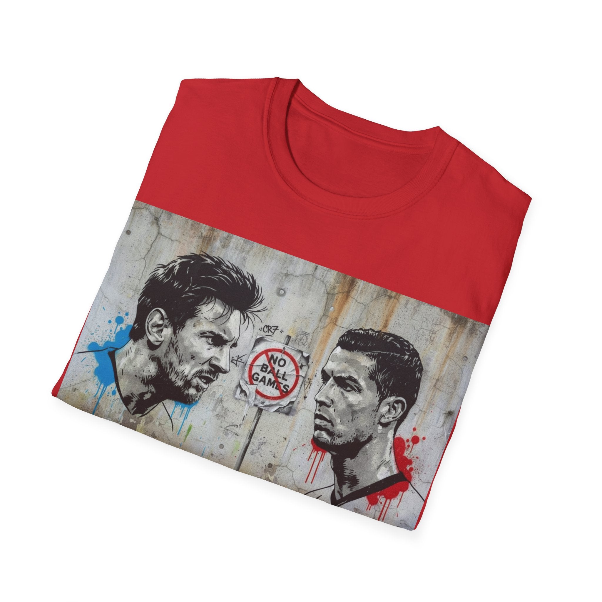 Soccer Rivals Street Art T-Shirt — Graffiti Tee