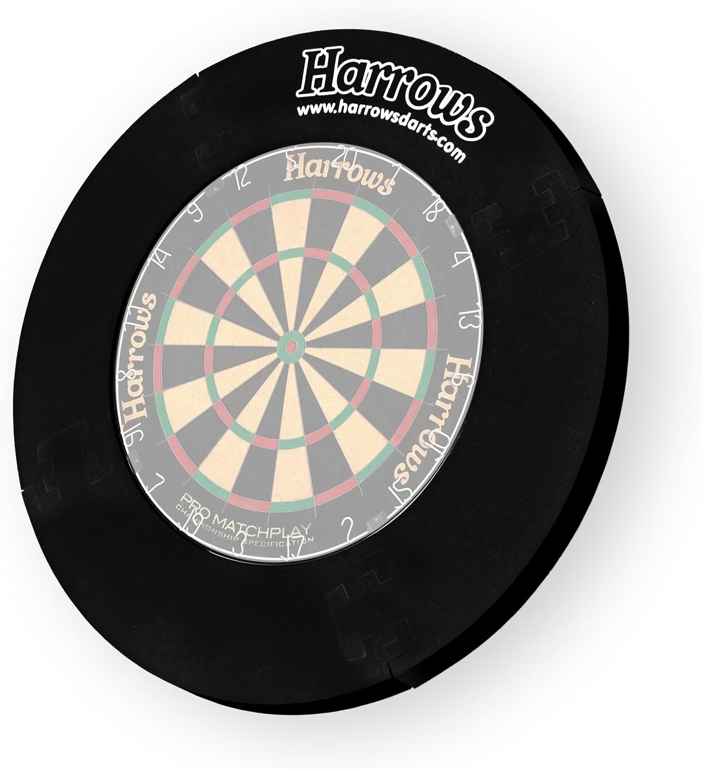 Dartboard Surround – 4-Piece Wall Protector Ring or Complete Premium Darts Bundle with Board, Trophy Darts & Oche – Home, Club & Gift Set Options