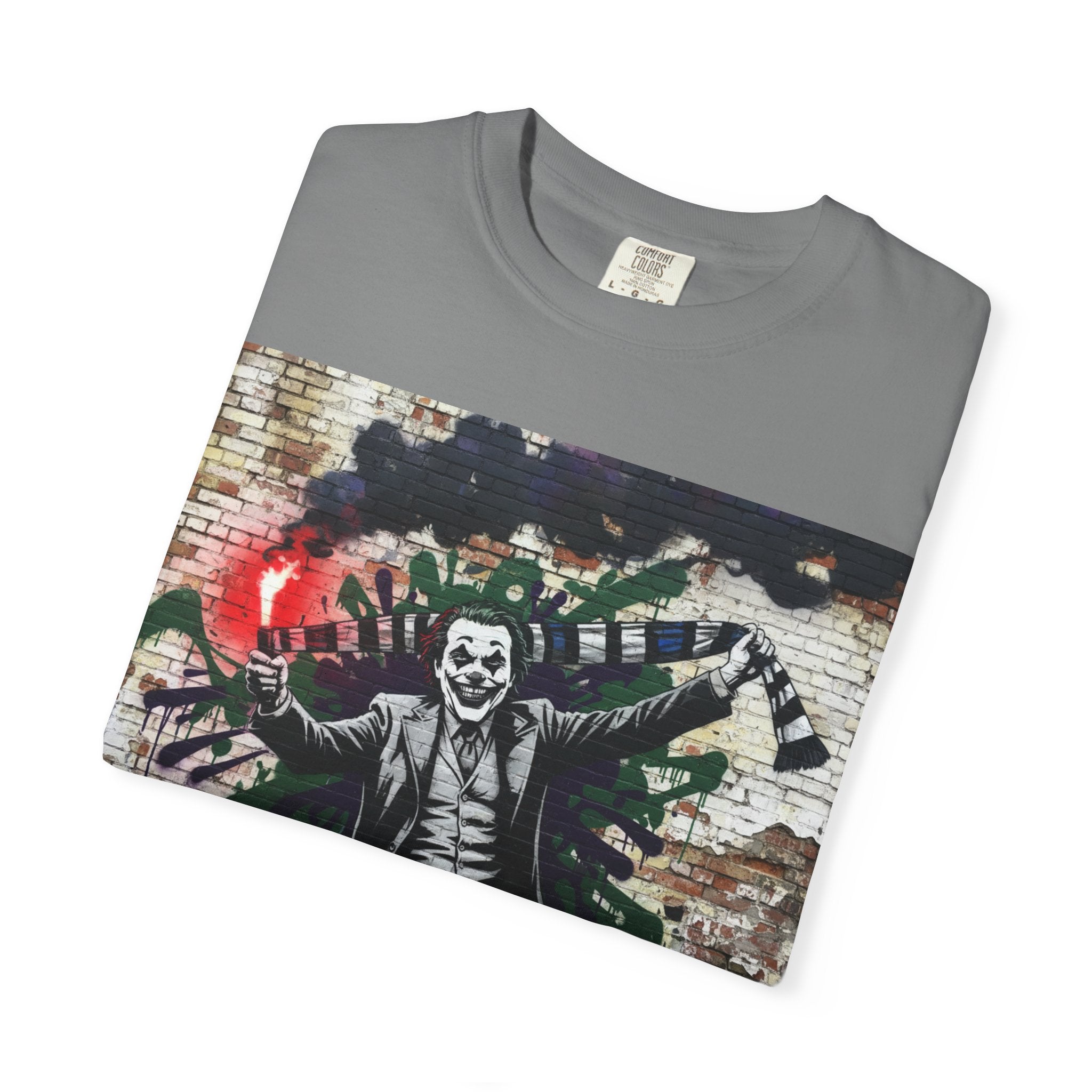 Urban Graffiti Joker Graphic T-Shirt