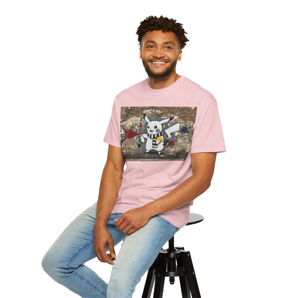Graffiti Pika T‑Shirt — Urban Street Art Tee
