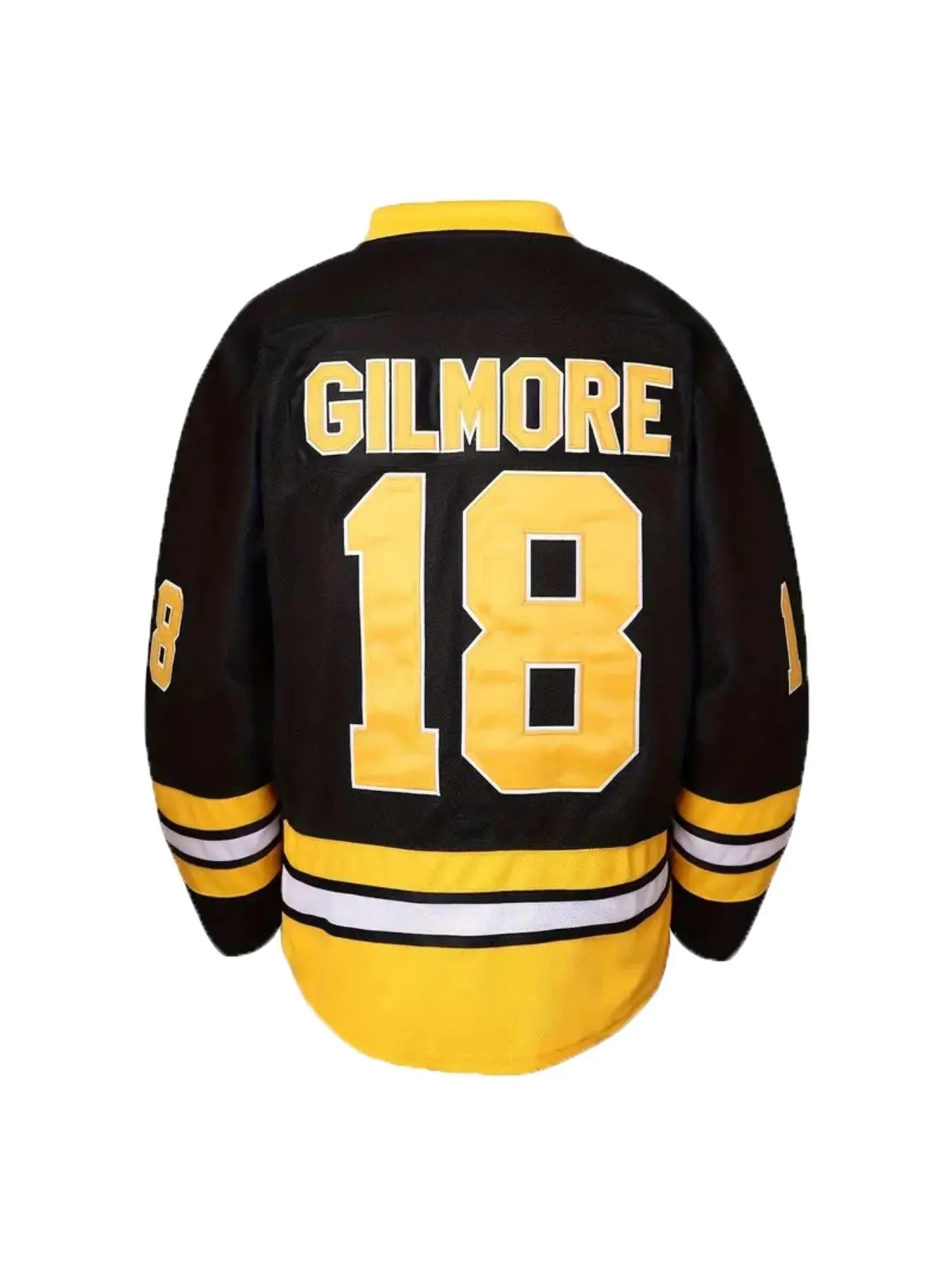 Boston Ice Hockey Jersey, Happy Gilmore #18 Jersey, Authentic Jersey, Stitched S-XXXL, 90S Hip Hop Clothing, Men'S Sportswear for Training and Competition