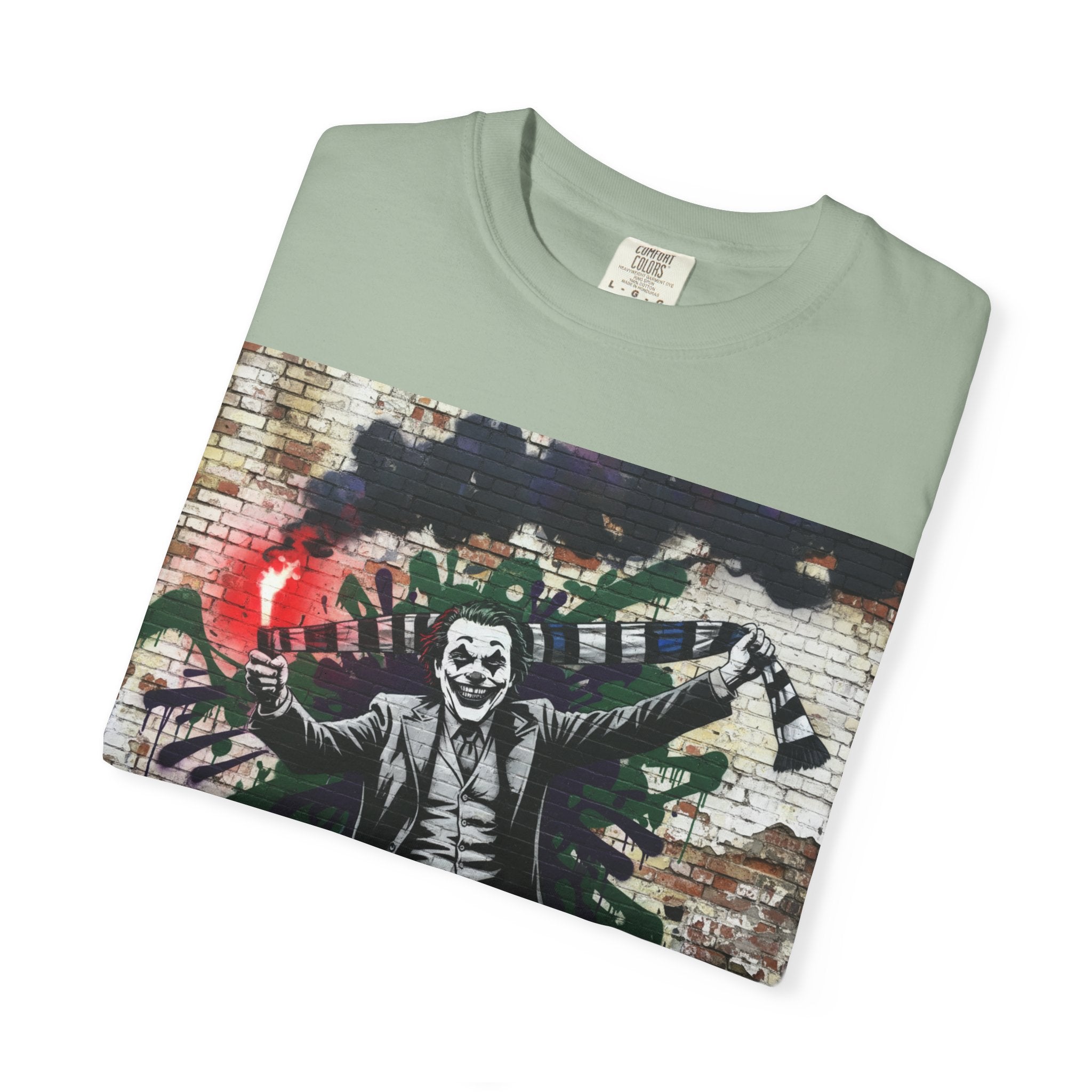 Urban Graffiti Joker Graphic T-Shirt