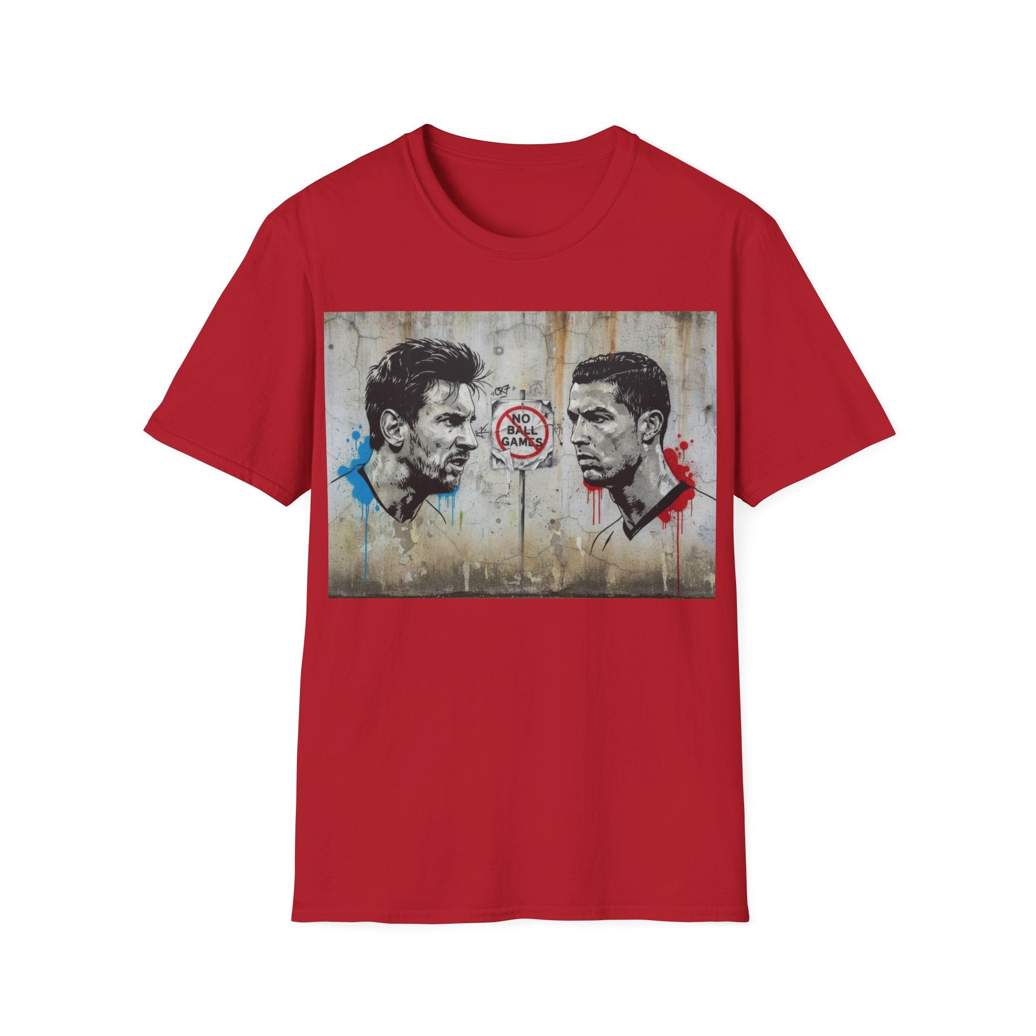 Soccer Rivals Street Art T-Shirt — Graffiti Tee