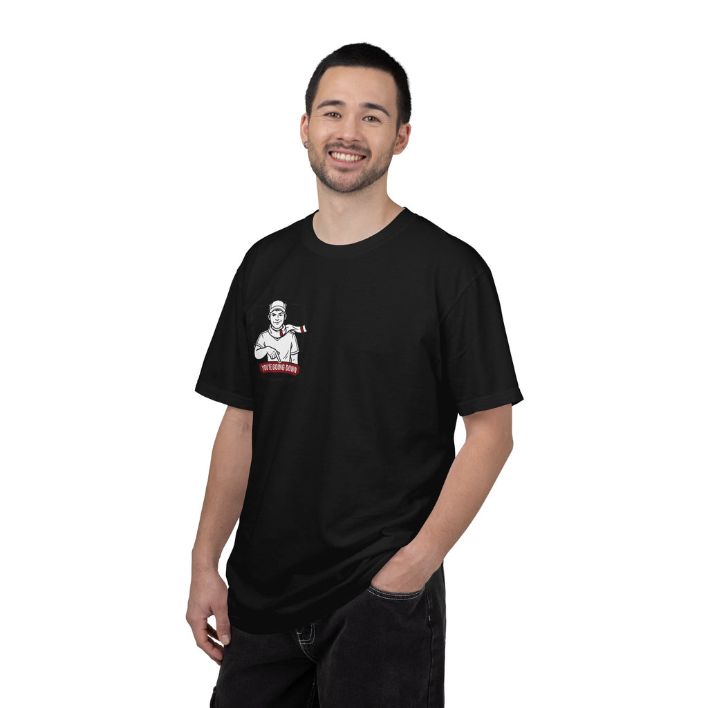 Banter Rivalry Graphic T-Shirt — "You're Going Down" Workwear Tee