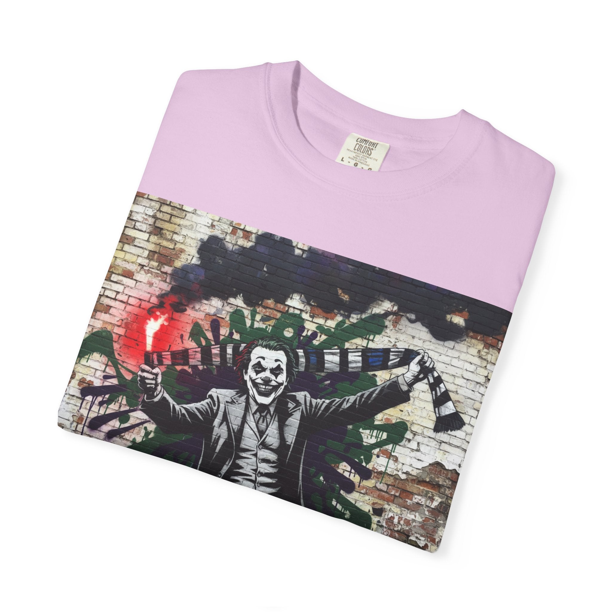 Urban Graffiti Joker Graphic T-Shirt