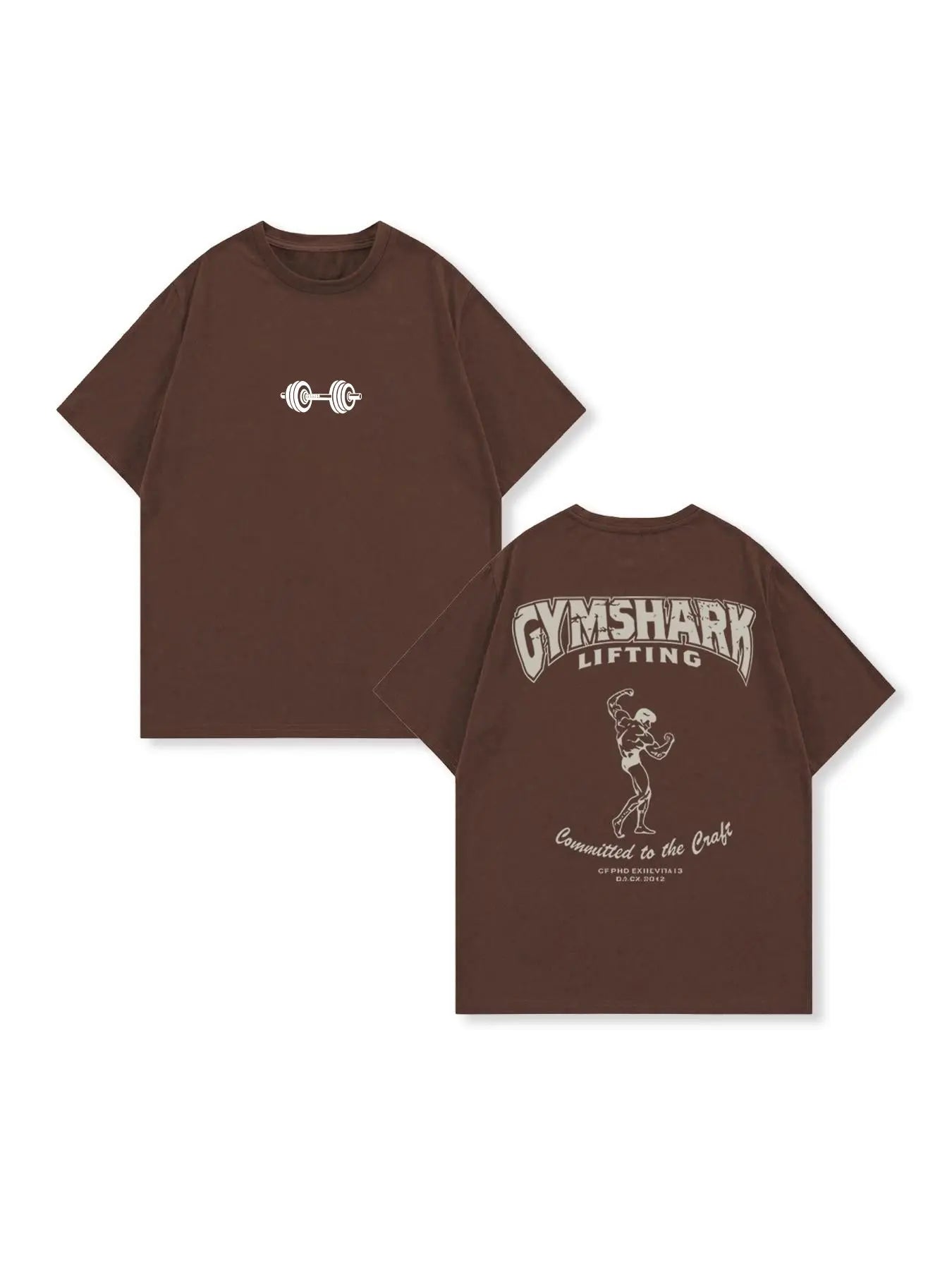 Men'S Fitted Heavyweight Gym Workout Tee, Vintage Hip Hop Style Top for Summer, Perfect for Fitness Enthusiasts