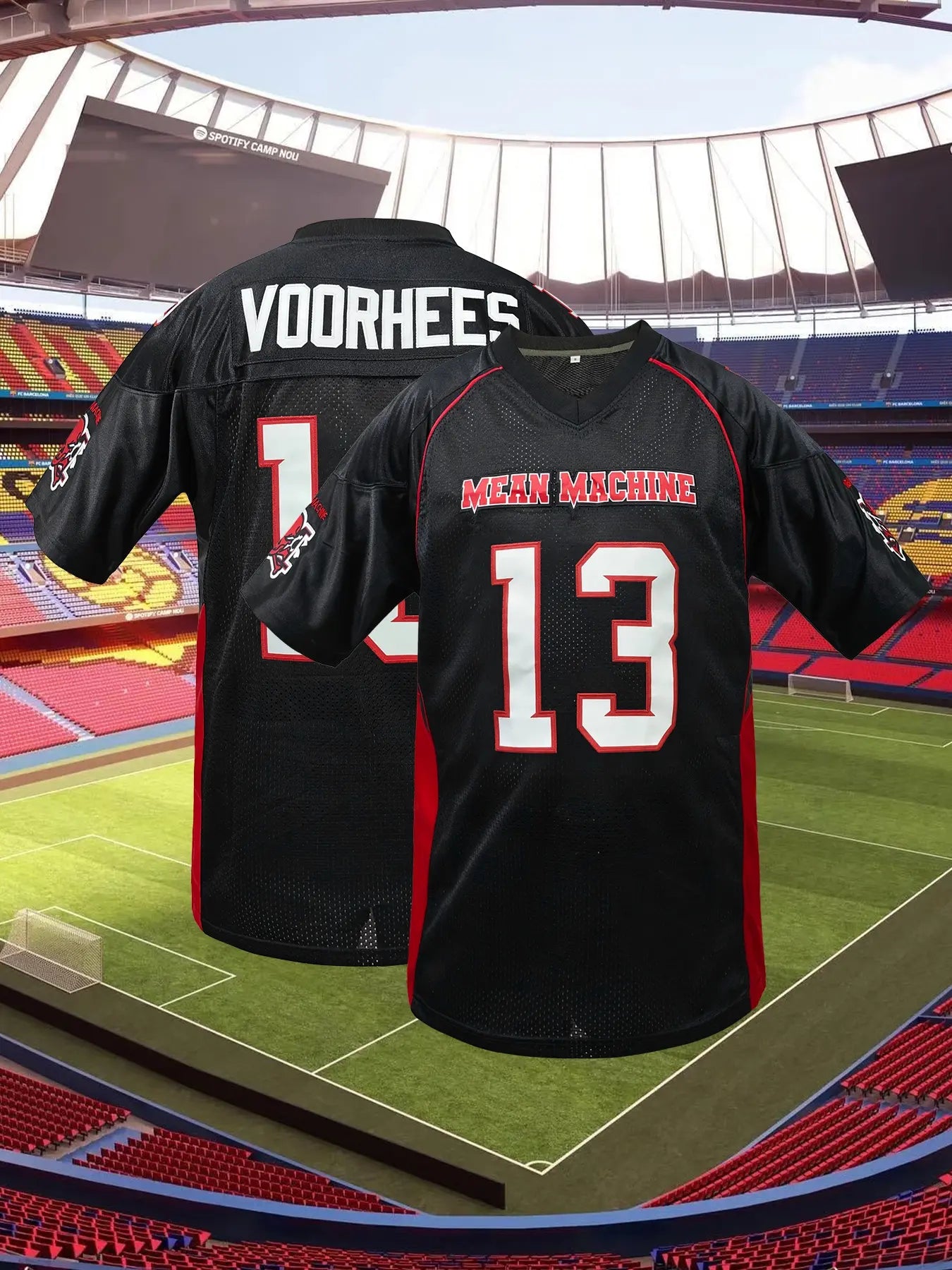 Men'S #18 Paul Crewe Mean Machine the Longest Yard Movie American Football Classic Throwback Jersey Stitched