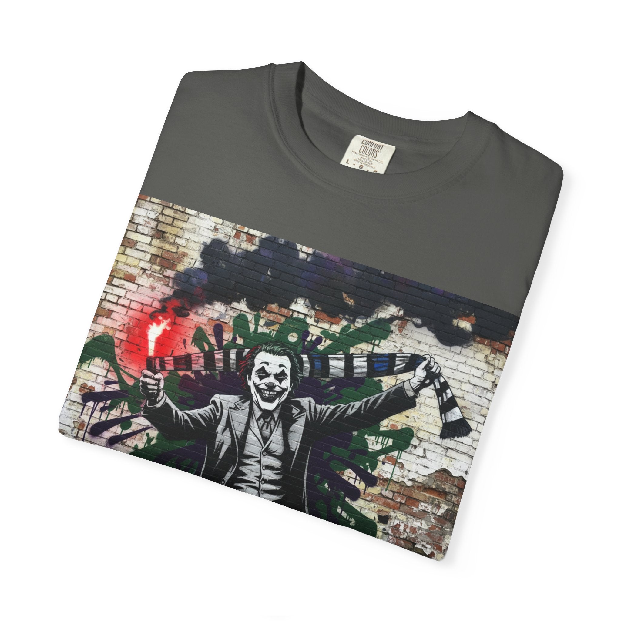 Urban Graffiti Joker Graphic T-Shirt
