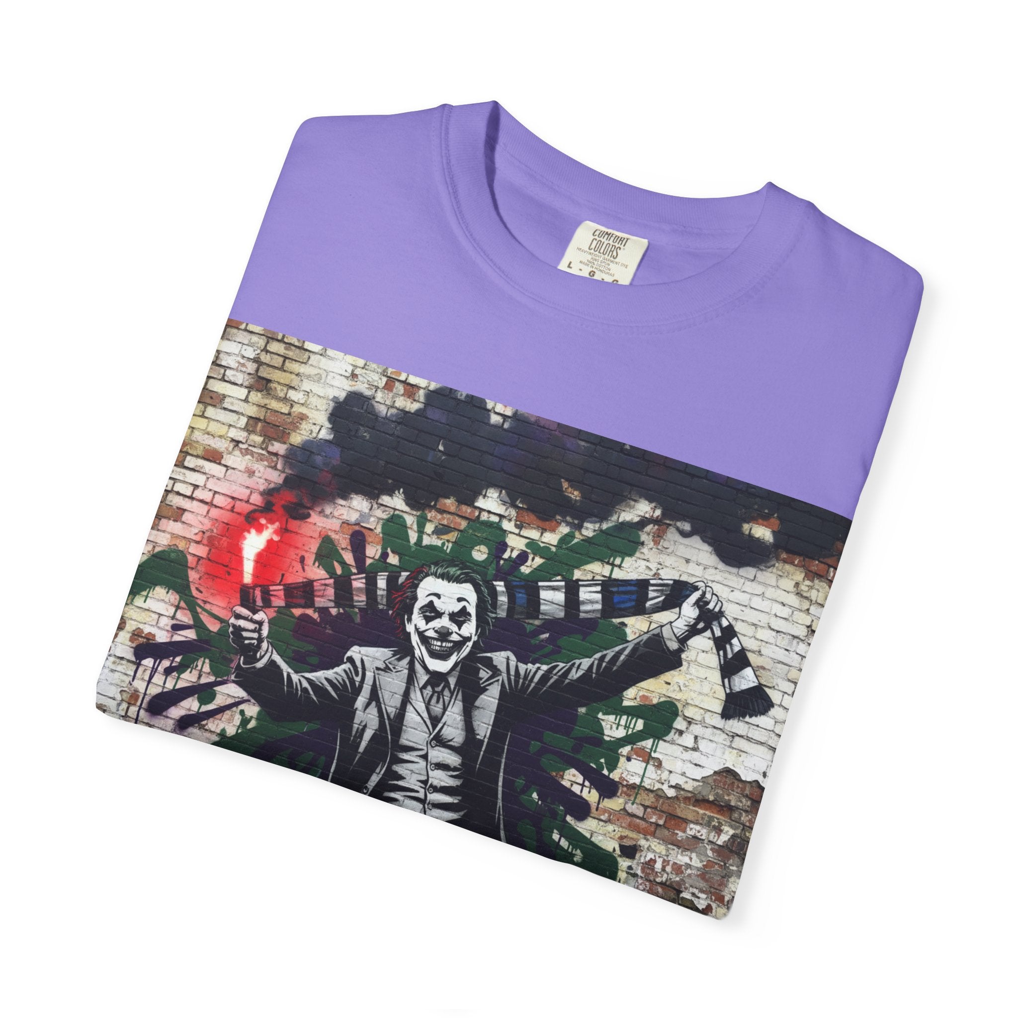 Urban Graffiti Joker Graphic T-Shirt