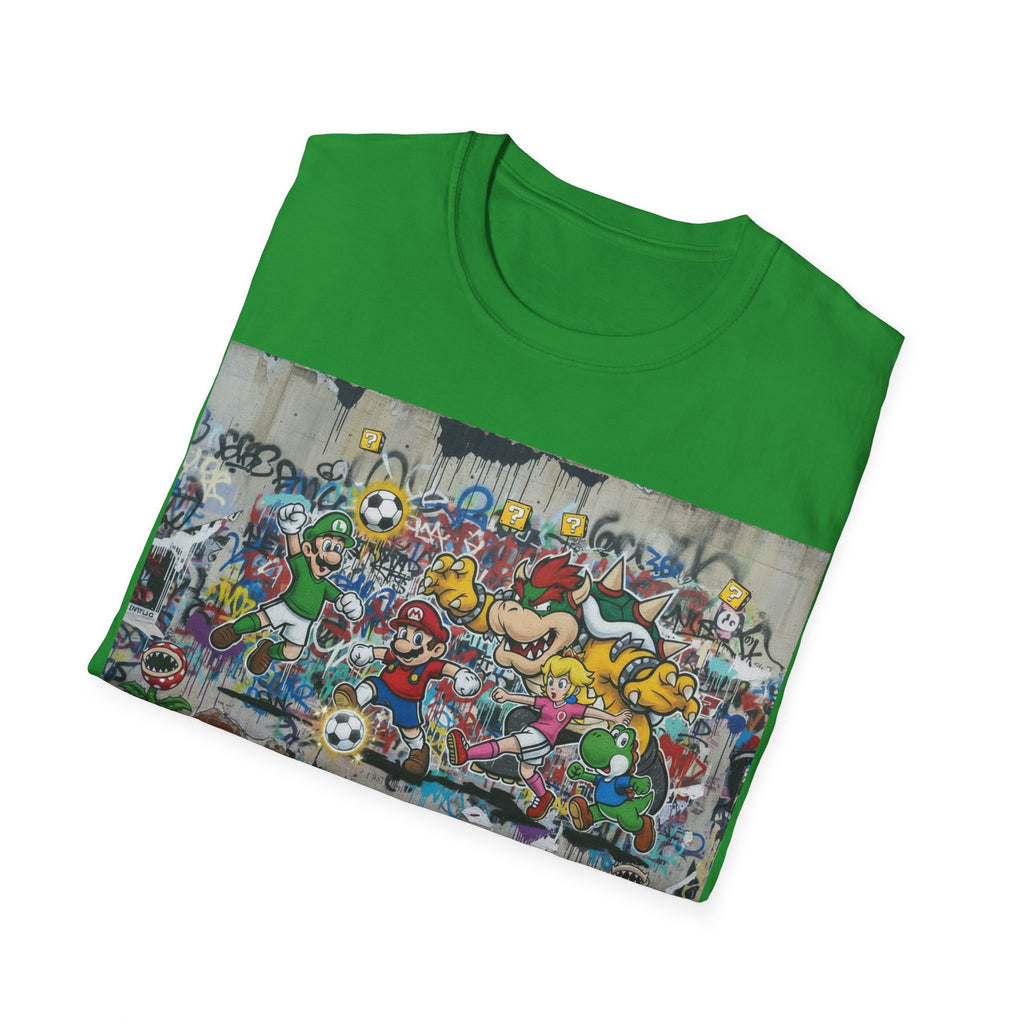 Soccer Mushroom Kingdom Collage T-Shirt