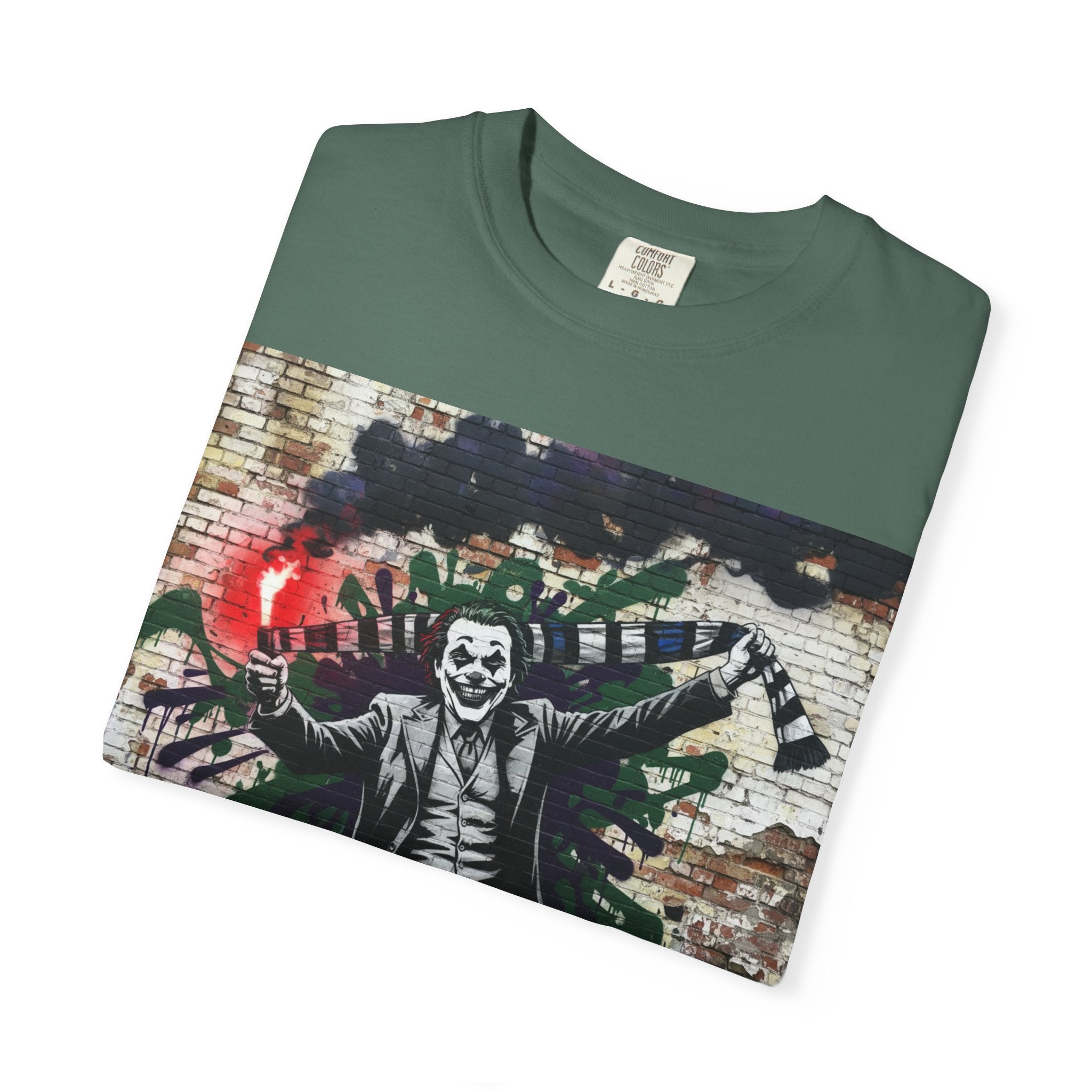 Urban Graffiti Joker Graphic T-Shirt