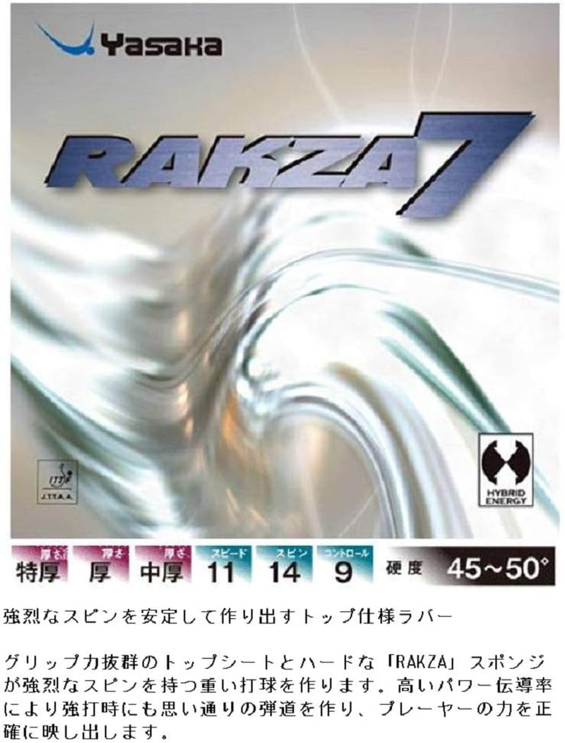 Rakza 7 Table Tennis Rubbers