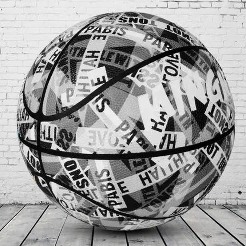 New Colorful Flower Shoes Graffiti Wear-Resistant Outdoor Basketball Limited Edition Street Trend Cool Adult No.6 7 Feel King